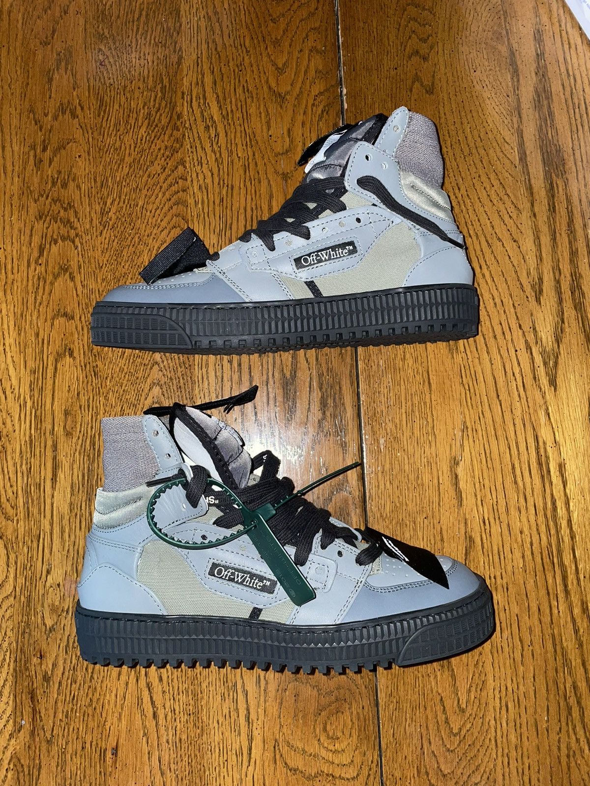 Off-White Off-White 3.0 Off Court Calf Leather in medium gray Size US 5.5 / EU 38 - 2 Thumbnail