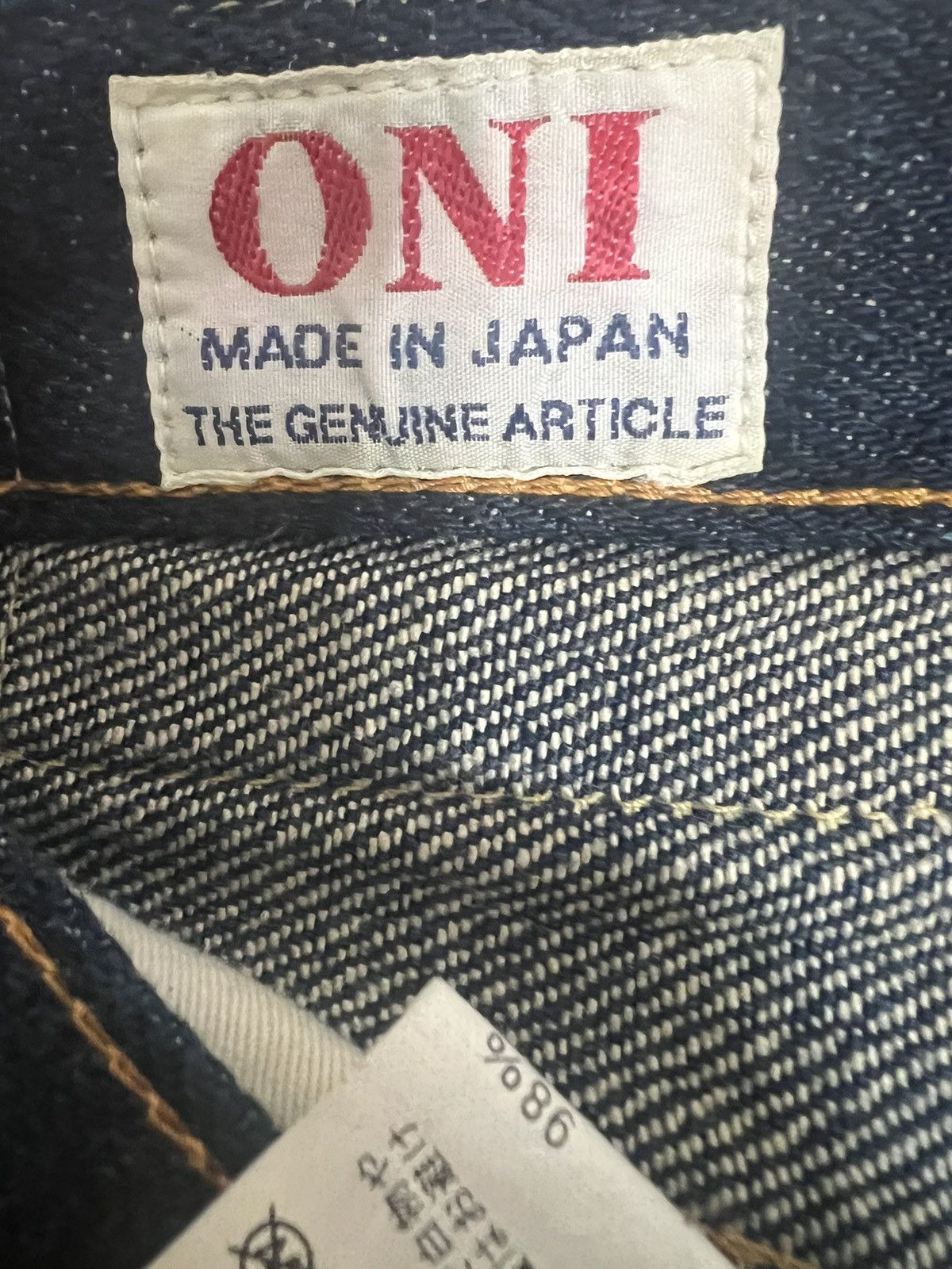 Oni Oni Secret Denim Size US 33 - 3 Thumbnail