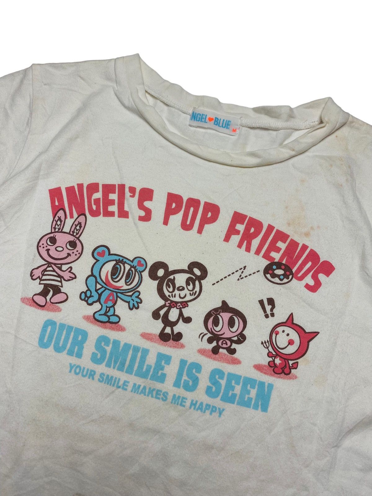 Angel Blue 2000s Angel Blue - Mascots Baby Tee Size M / US 6-8 / IT 42-44 - 2 Thumbnail