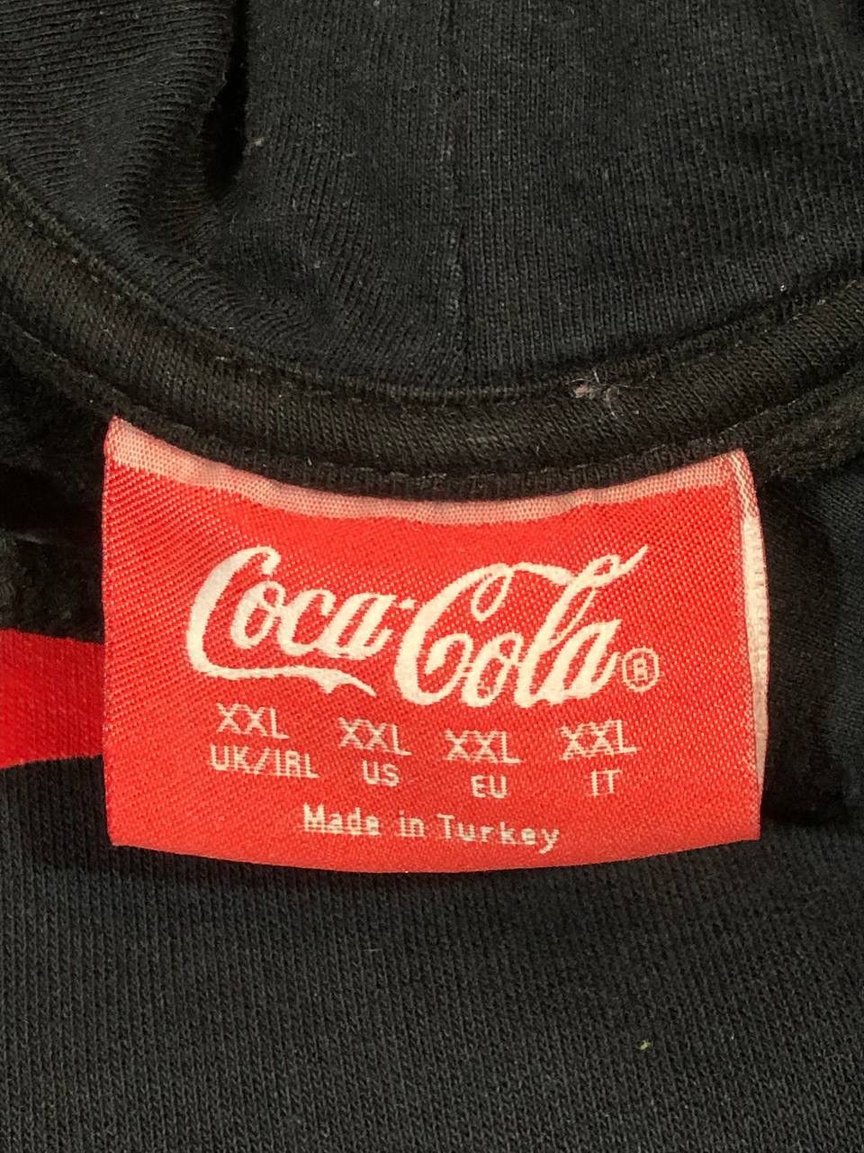 Coca Cola Coca Cola Hoodie Black Man’s Size US XXL / EU 58 / 5 - 12 Thumbnail