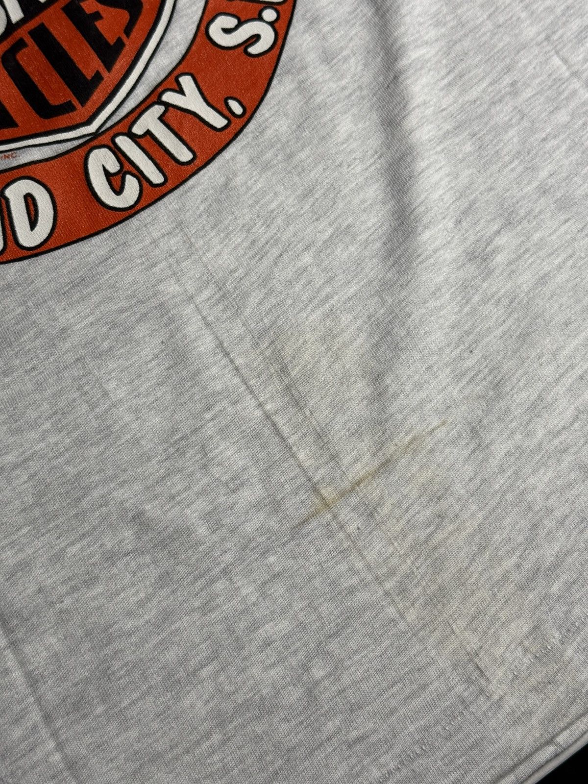 Harley Davidson VINTAGE 1993 SS Harley Davidson Tee "Grey" [L] DEADSTOCK Size US L / EU 52-54 / 3 - 8 Thumbnail