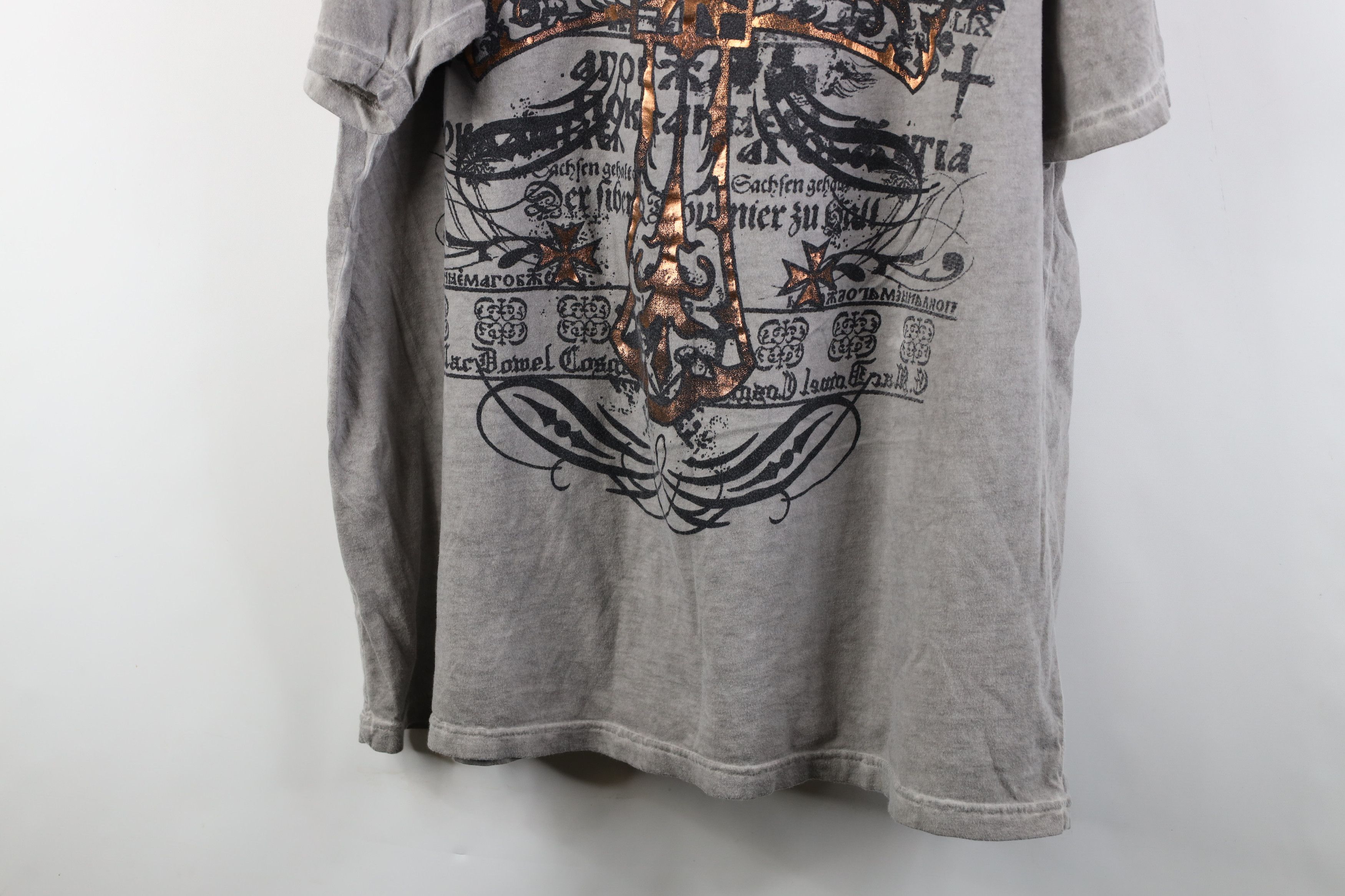 Affliction Vintage Affliction Cross Tribal UFC MMA Fighting T-Shirt Size US XXL / EU 58 / 5 - 14 Thumbnail