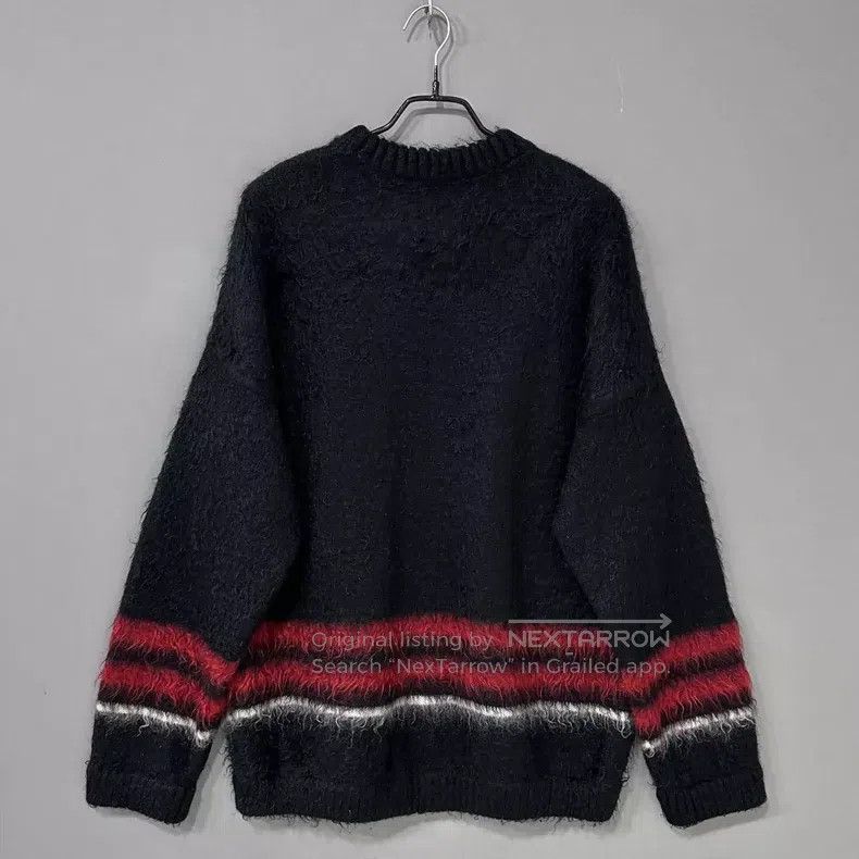 Loewe Loewe Mohair Striped Sweater Size L / US 10 / IT 46 - 3 Thumbnail