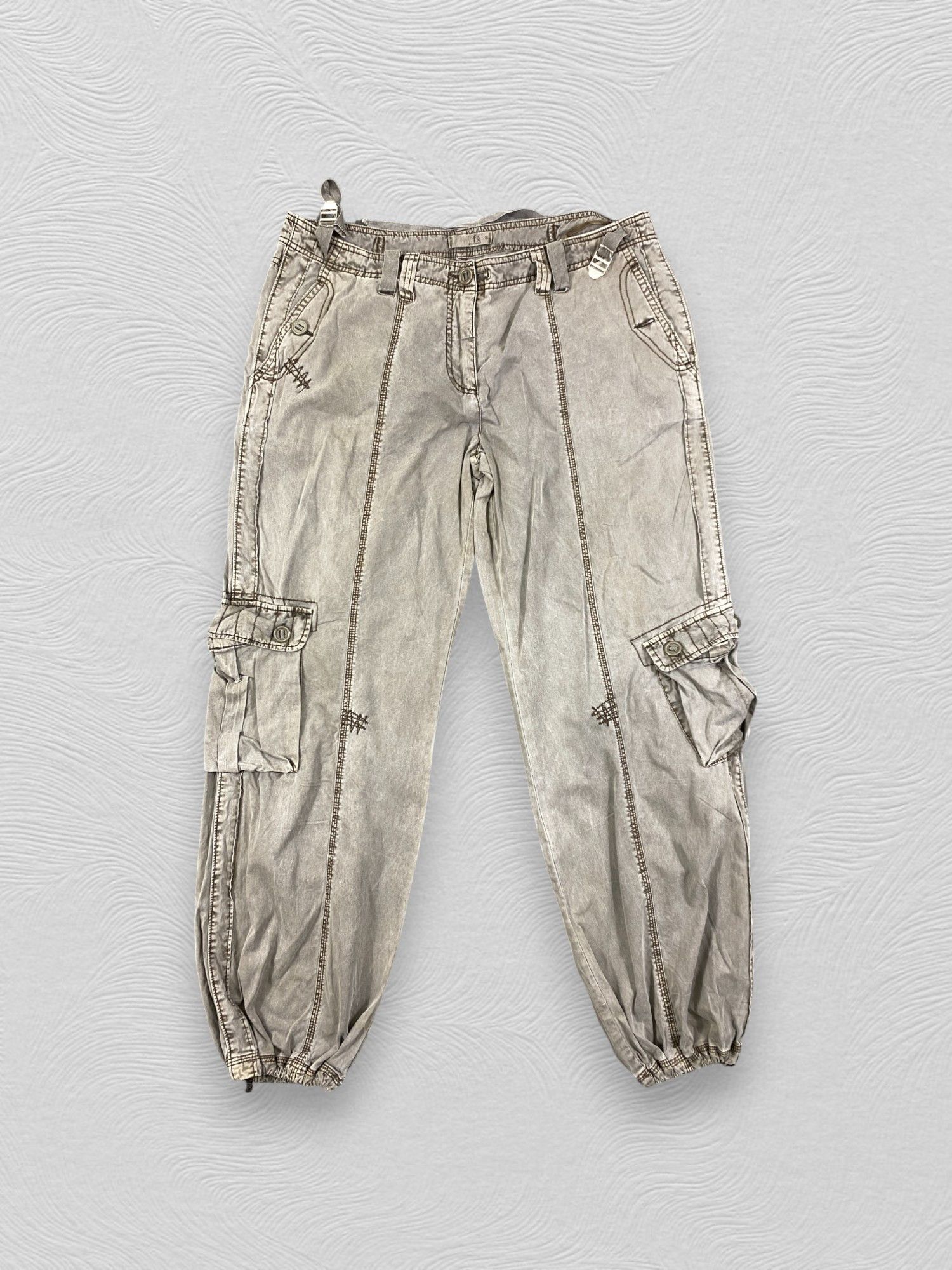 Japanese Brand Vintage Japanese Parachute Multi Pocket Pants -CP294 Size US 38 / EU 54 - 1 Thumbnail
