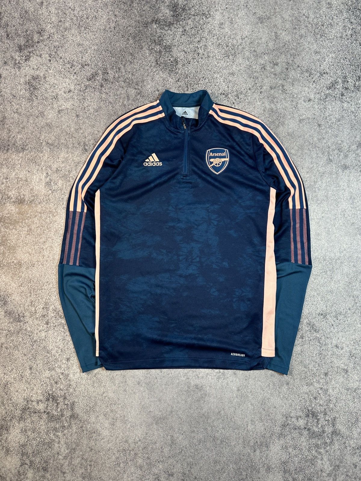 Adidas × Vintage Vintage Adidas Arsenal Soccer Sweatshirt Blokecore M Rare Size US M / EU 48-50 / 2 - 1 Thumbnail