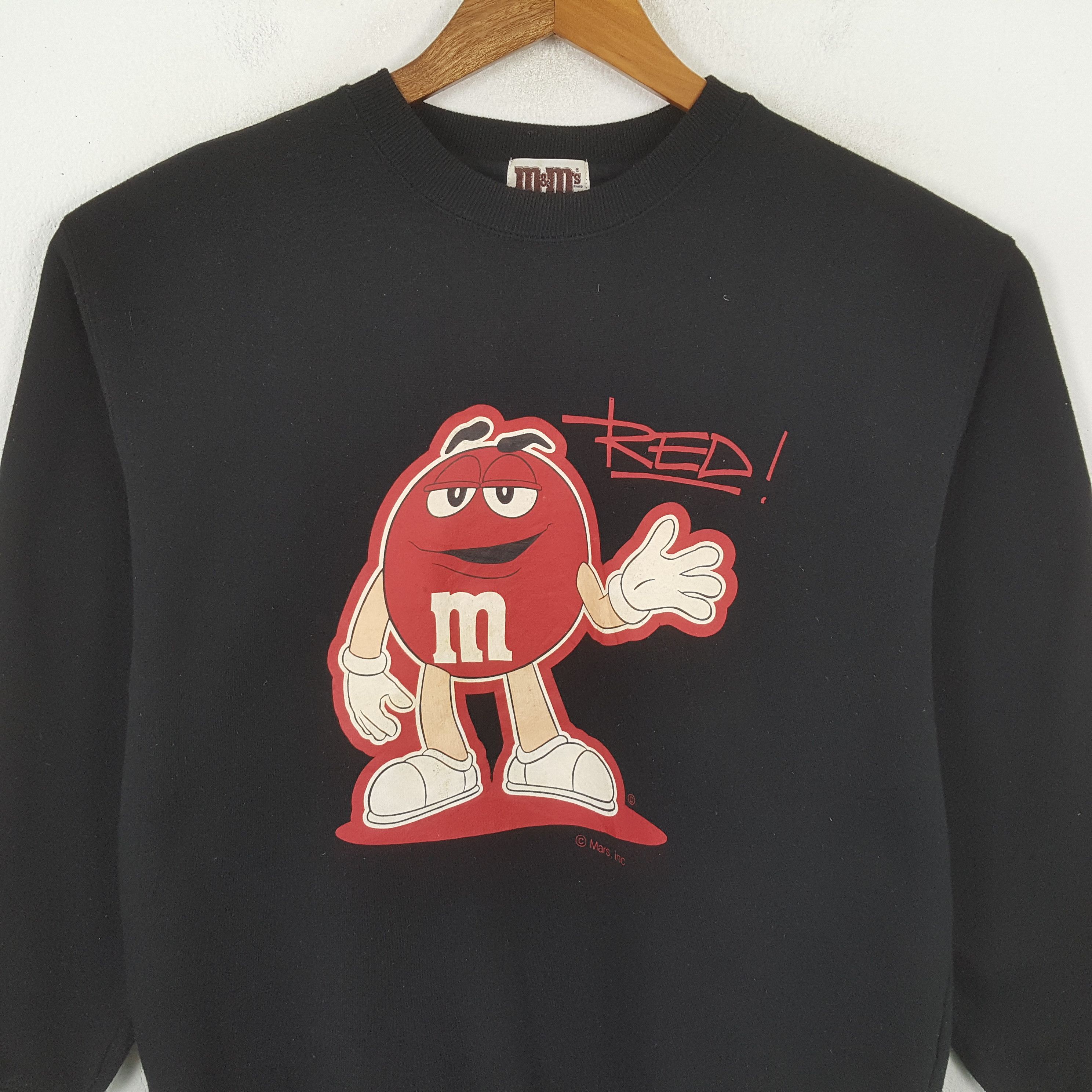 Chocolate × Vintage Vintage M&M Chocolate Promotion Brand Sweatshirt Size US M / EU 48-50 / 2 - 2 Thumbnail