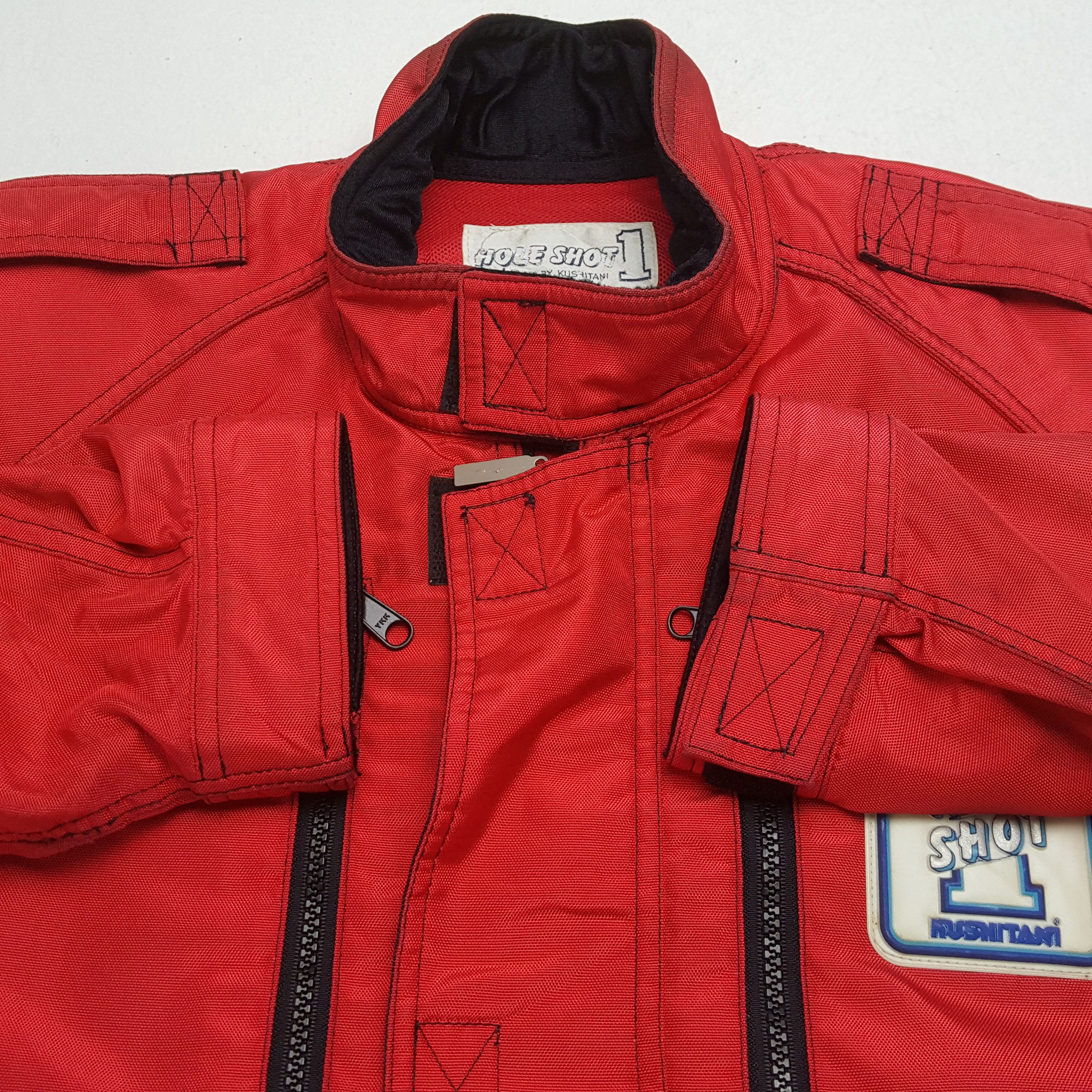 Japanese Brand × Vintage Vintage KUSHITANI HOLE SHOT 1 Japanese Motorcycle Jacket Size US L / EU 52-54 / 3 - 10 Thumbnail