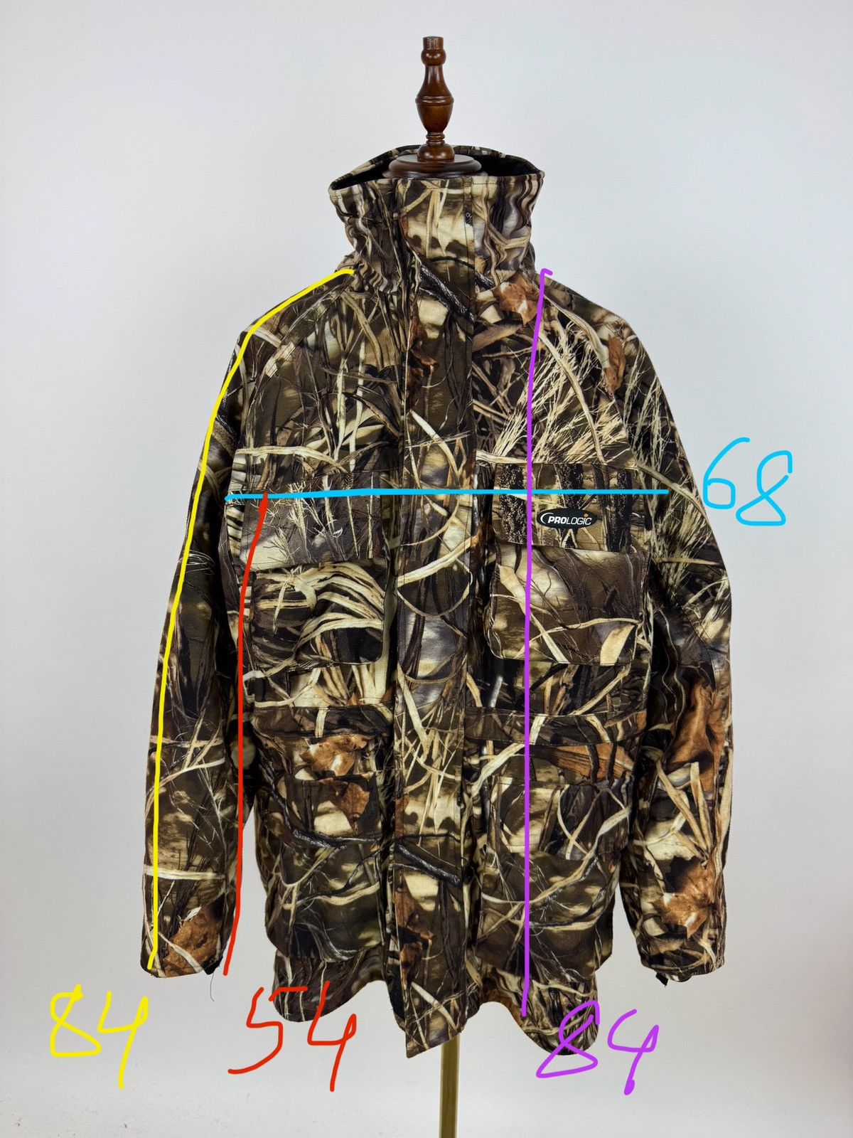 Other PROLogic Thermo Armour Pro jacket camouflage fishing hunting Size US XL / EU 56 / 4 - 14 Thumbnail