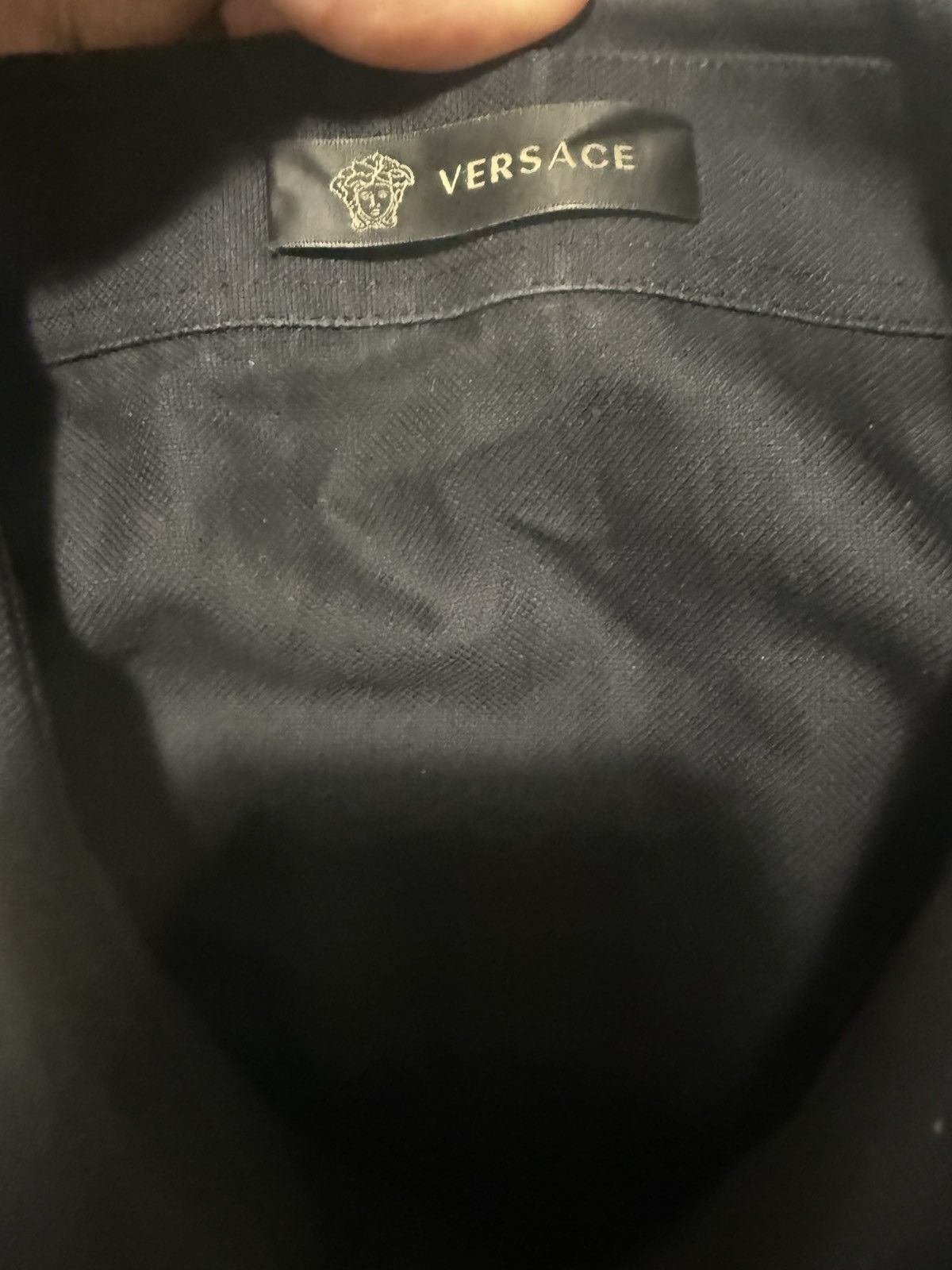 Versace Versace black shirt Size US XL / EU 56 / 4 - 3 Thumbnail