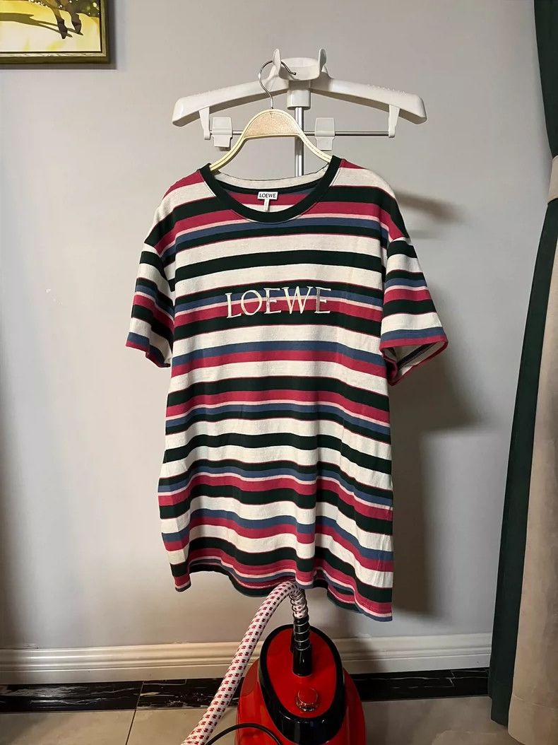 Loewe loewe Striped short sleeves 2504-Nextarrow Size US L / EU 52-54 / 3 - 1 Thumbnail