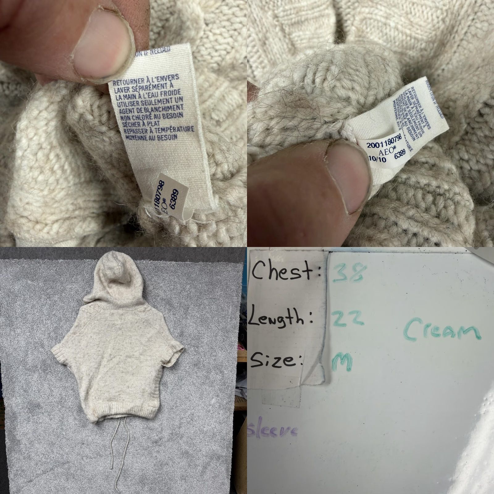 American Eagle Outfitters VINTAGE American Eagle Outfitters Sweater Shirt? Size M / US 6-8 / IT 42-44 - 8 Thumbnail