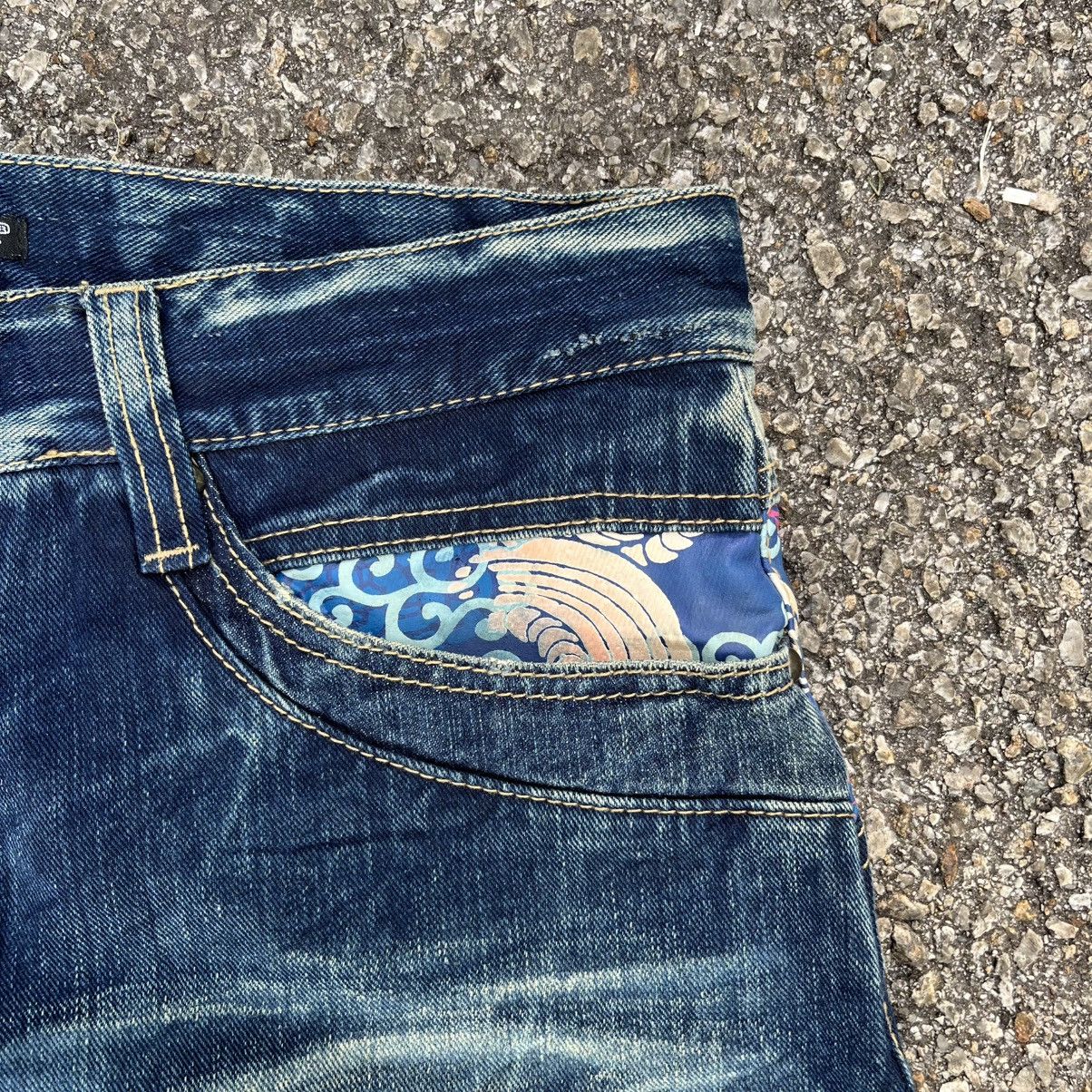 Hysteric Glamour SICK‼️Japanese Brand Exibitionist Jeans Clawmark Punk Denim Size US 34 / EU 50 - 5 Thumbnail