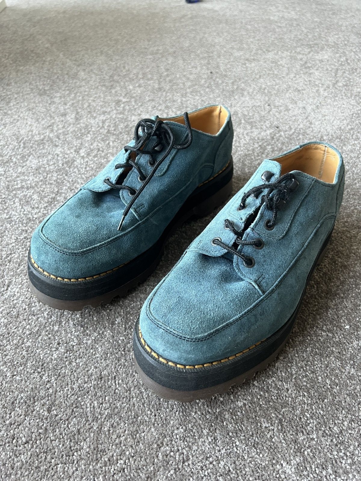 Other VINTAGE RARE DR. MARTENS BLUE SUEDE Size US 8.5 / IT 38.5 - 1 Thumbnail