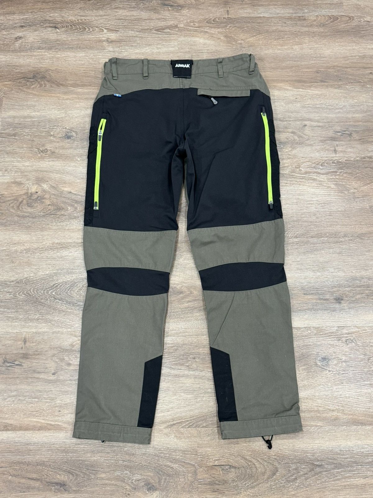 Other UK Arrak Outdoor Active Stretch Pants - Olive/Black Size US 31 - 5 Thumbnail