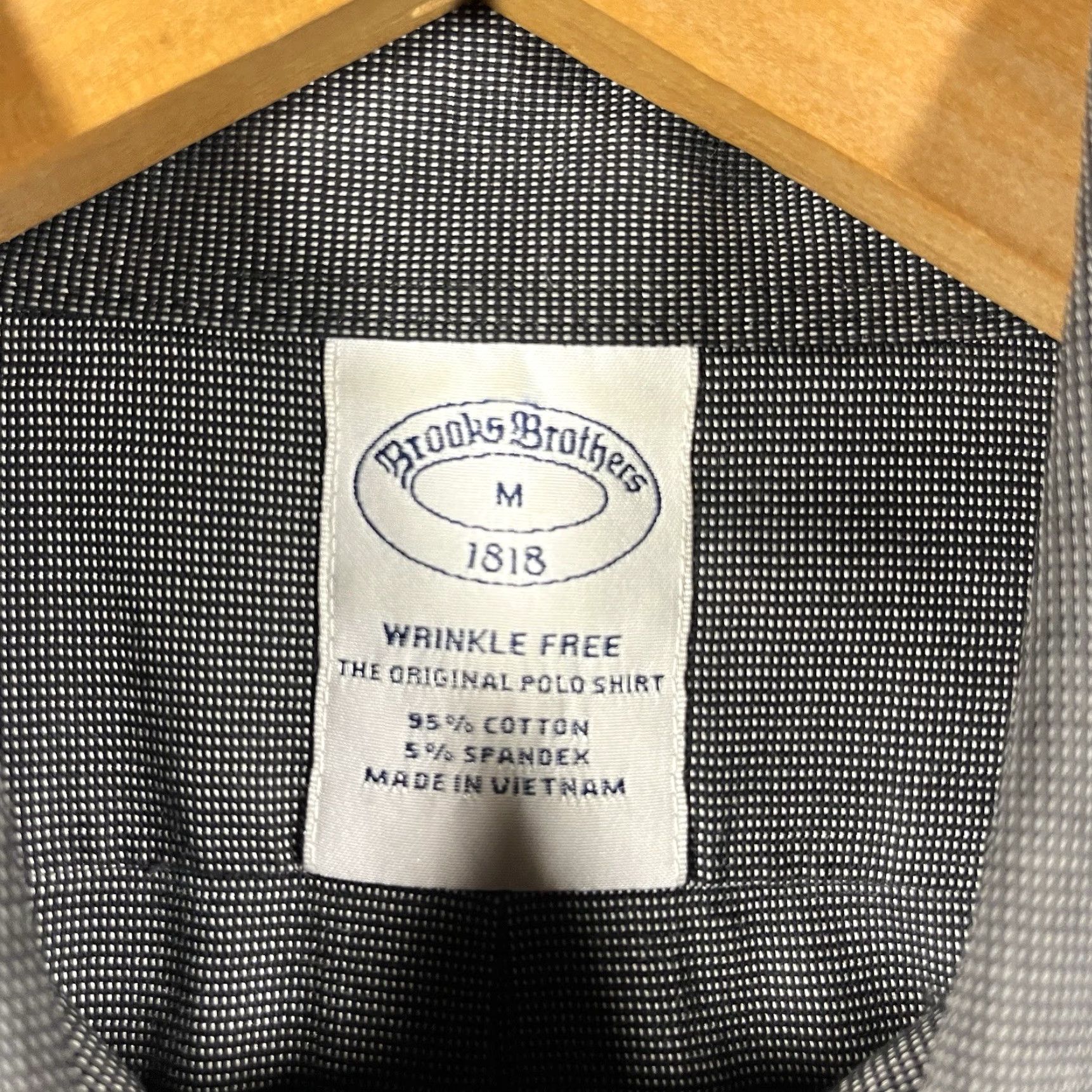Brooks Brothers Brooks Brothers Button Shirt Mens M Gray Long Sleeve Cotton Spandex Size US M / EU 48-50 / 2 - 4 Thumbnail