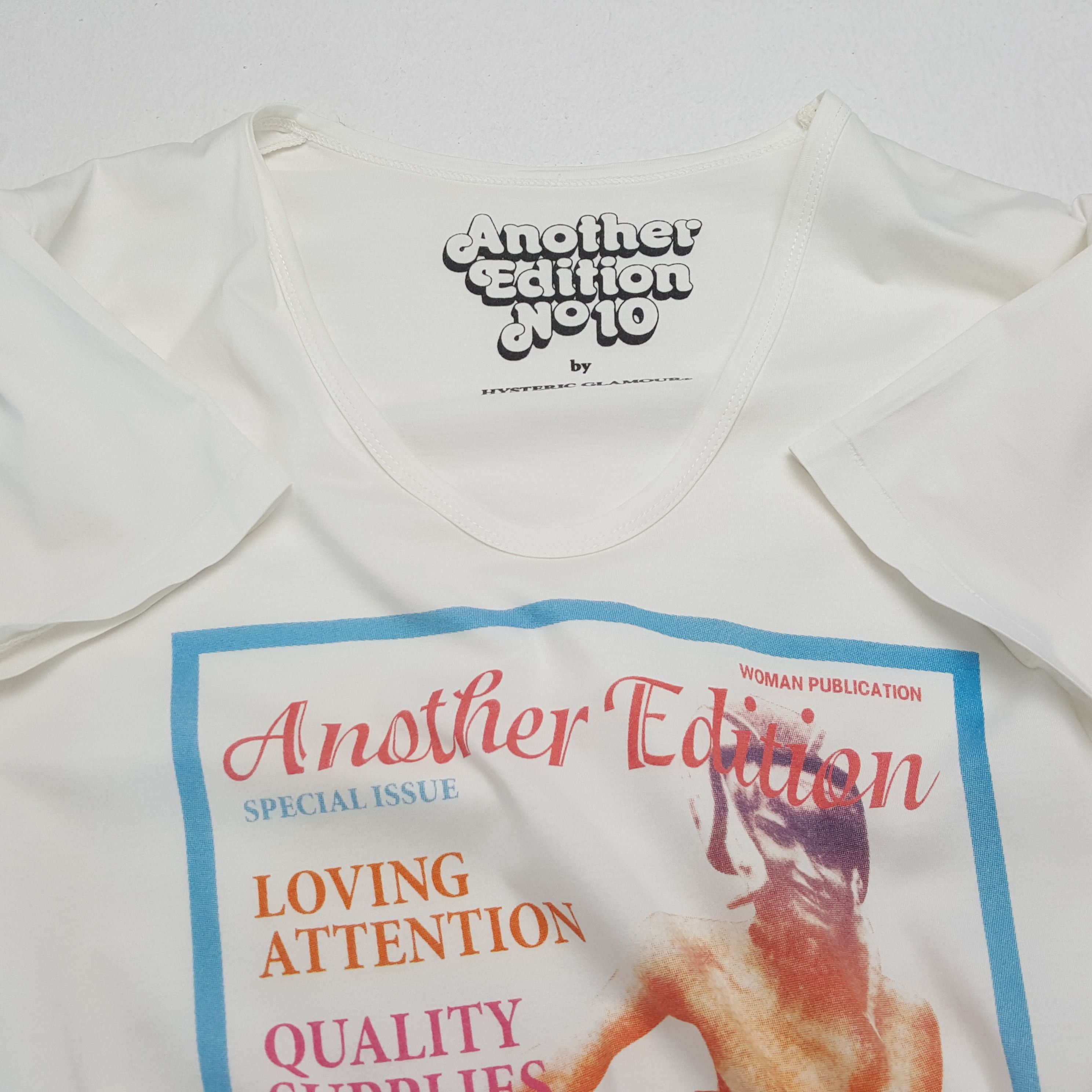 Hysteric Glamour × Japanese Brand Vintage HYSTERIC GLAMOUR Japanese Fashion Brand T-Shirts Size M / US 6-8 / IT 42-44 - 6 Thumbnail