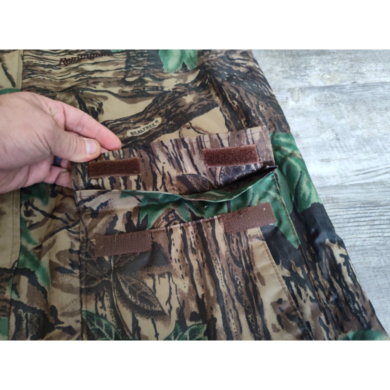 AMO Remington Realtree Camo Parka Jacket Hooded XL Multicolor Nylon Waterproof Hunting Mens Size US XL / EU 56 / 4 - 5 Thumbnail