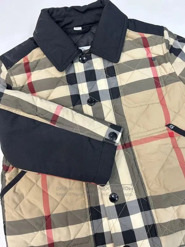 Burberry Burberry Winter Brown Quilted Short Jacket. Size S / US 4 / IT 40 - 4 Thumbnail