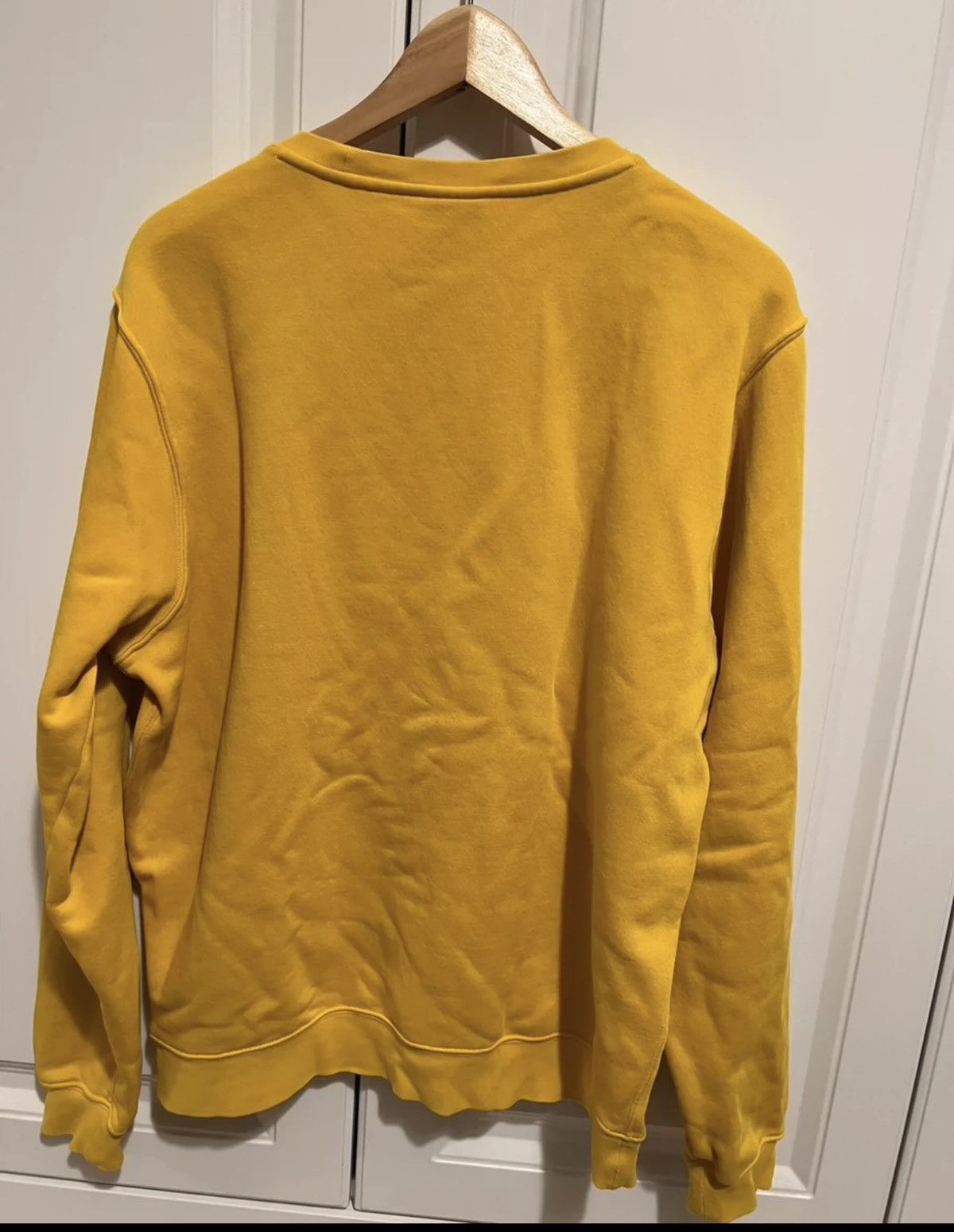 Nike × Supreme Supreme Nike crewneck mustard Size US S / EU 44-46 / 1 - 2 Thumbnail