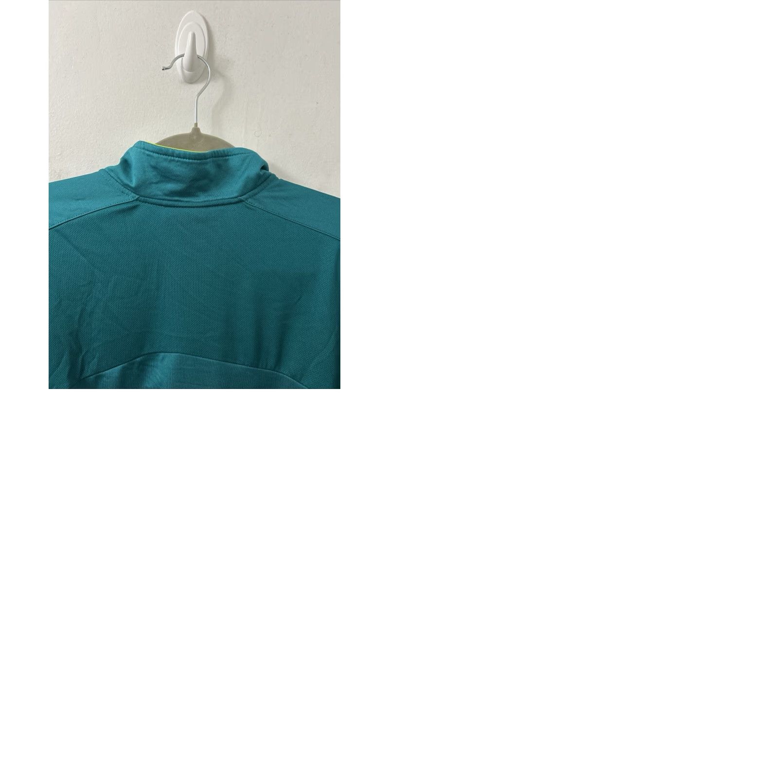 Umbro Umbro Ireland Pro Training Quarter-Zip Mens L Teal Neon FAI National Team Pullover Jacket Size US L / EU 52-54 / 3 - 9 Thumbnail