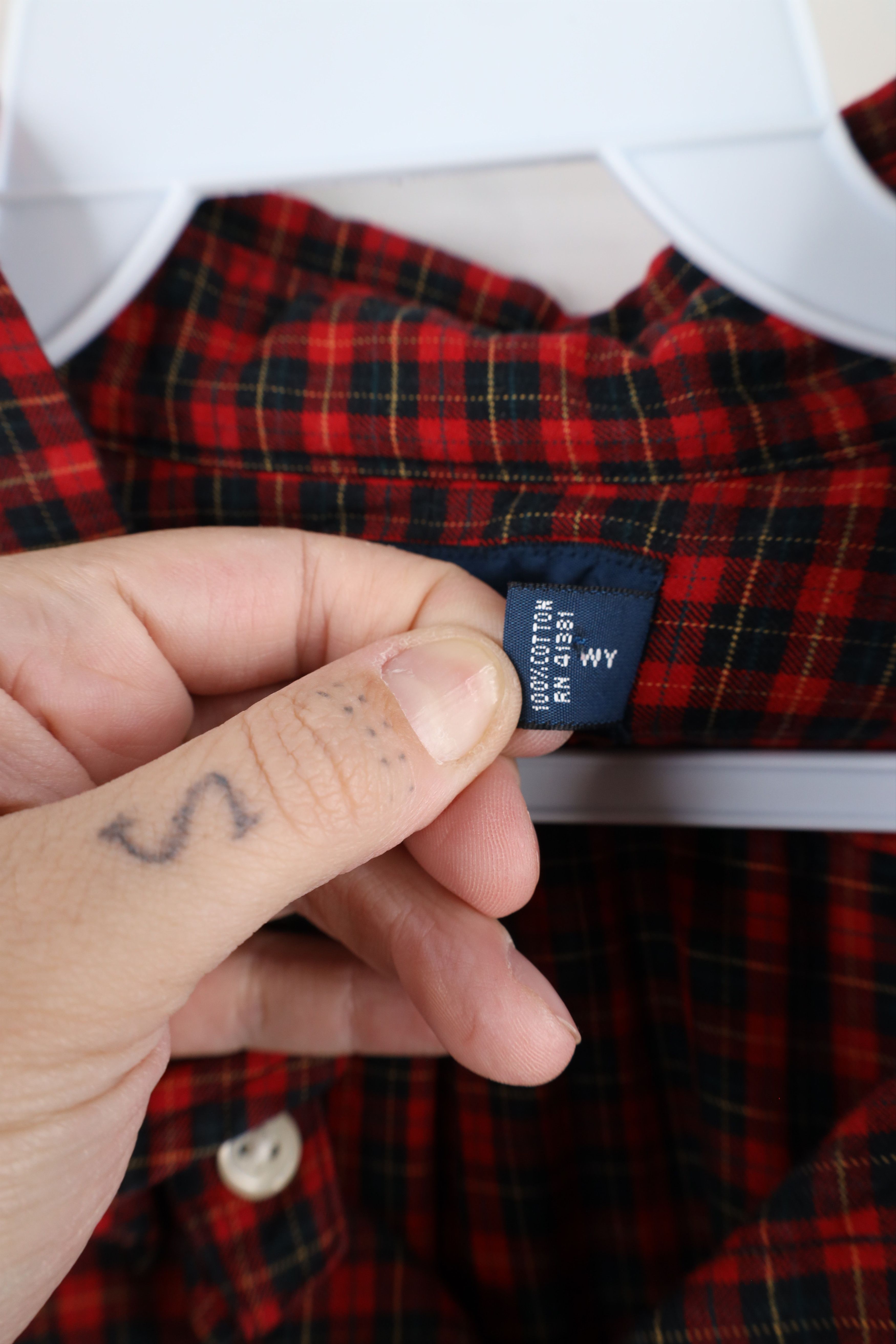 Ralph Lauren × Vintage Vintage 90s Ralph Lauren Fit Collared Button Down Shirt Size US XL / EU 56 / 4 - 6 Thumbnail