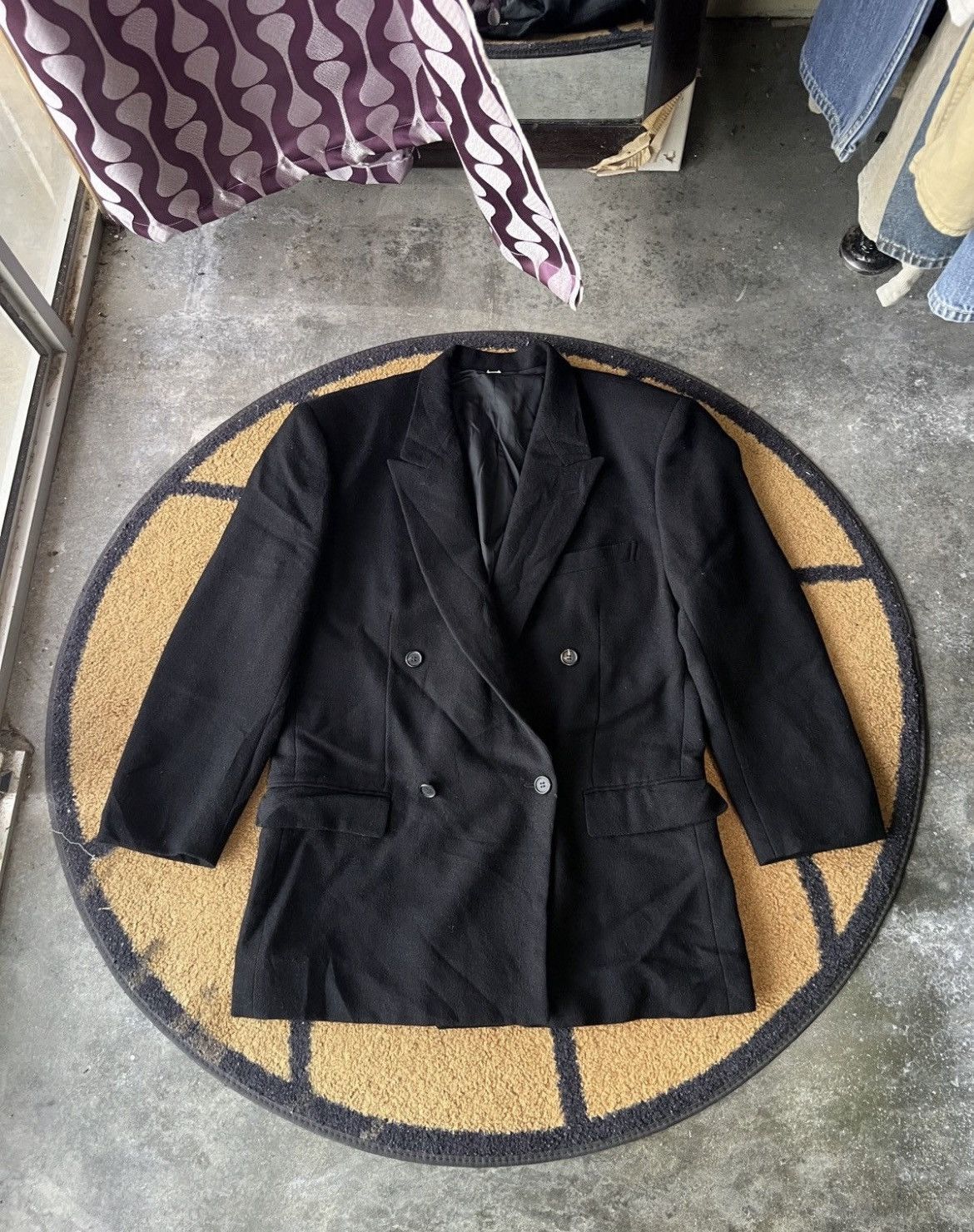 Issey Miyake 🔥Issey Miyake Men Blazer Size 44S - 4 Thumbnail