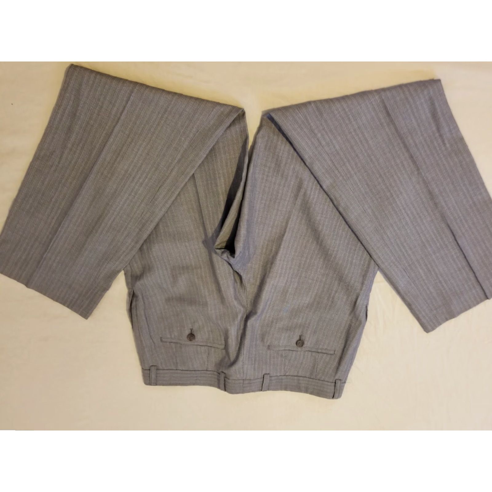 Hugo Boss Hugo Boss Dress Pants Men 36x34 Gray Slacks Chino Trouser Regular Inseam 34 Stockton Size US 36 / EU 52 - 3 Thumbnail