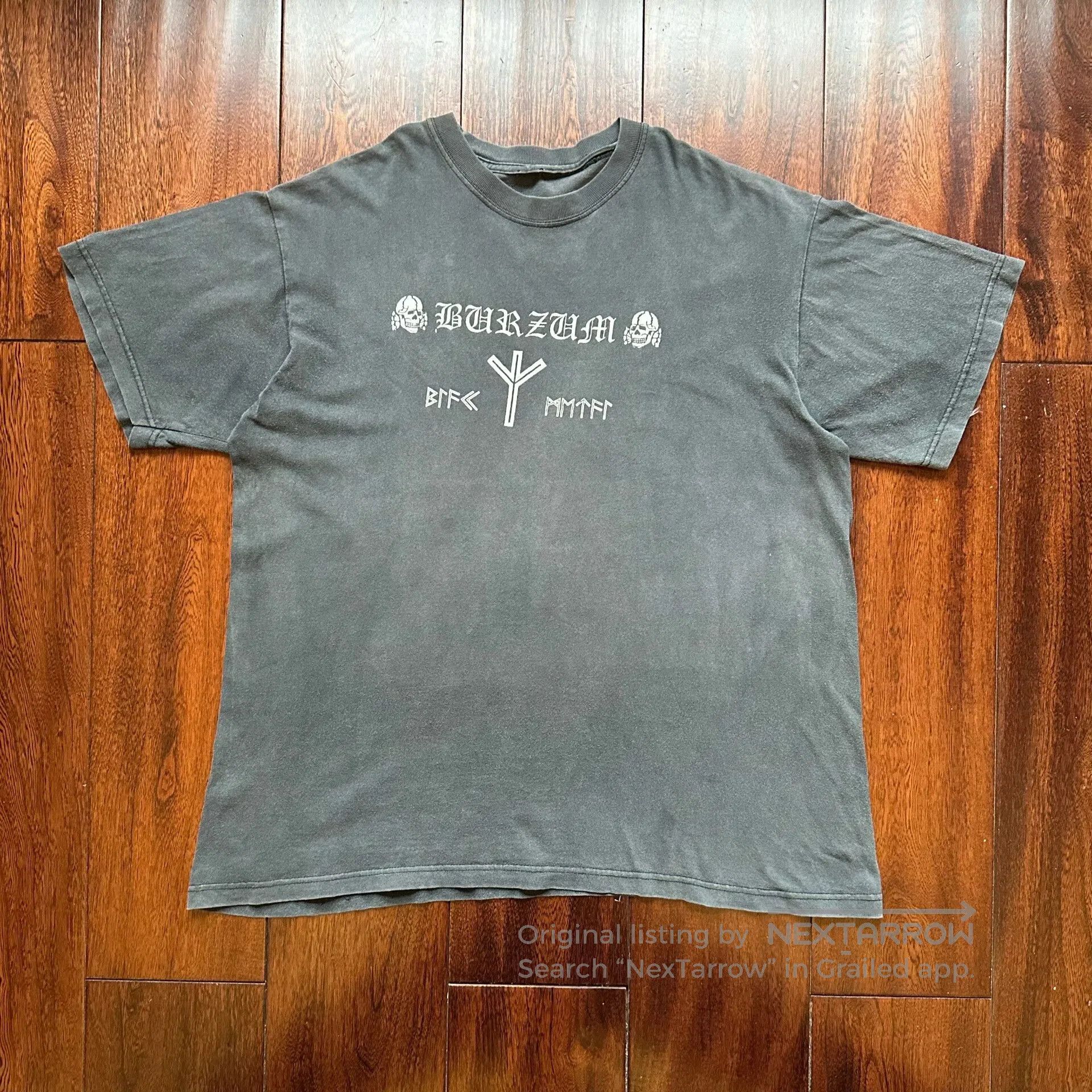Vintage Vintage 90s Burzum Fade Tee. Size US XXL / EU 58 / 5 - 1 Thumbnail