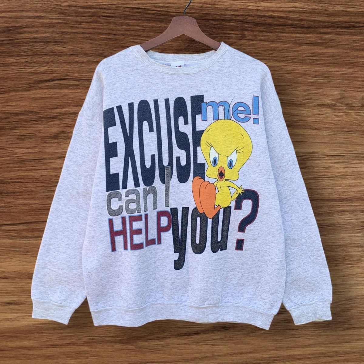 Cartoon Network × Vintage × Warner Bros Vintage 90s Warner Bros Looney Tunes Crewneck Size US L / EU 52-54 / 3 - 1 Thumbnail