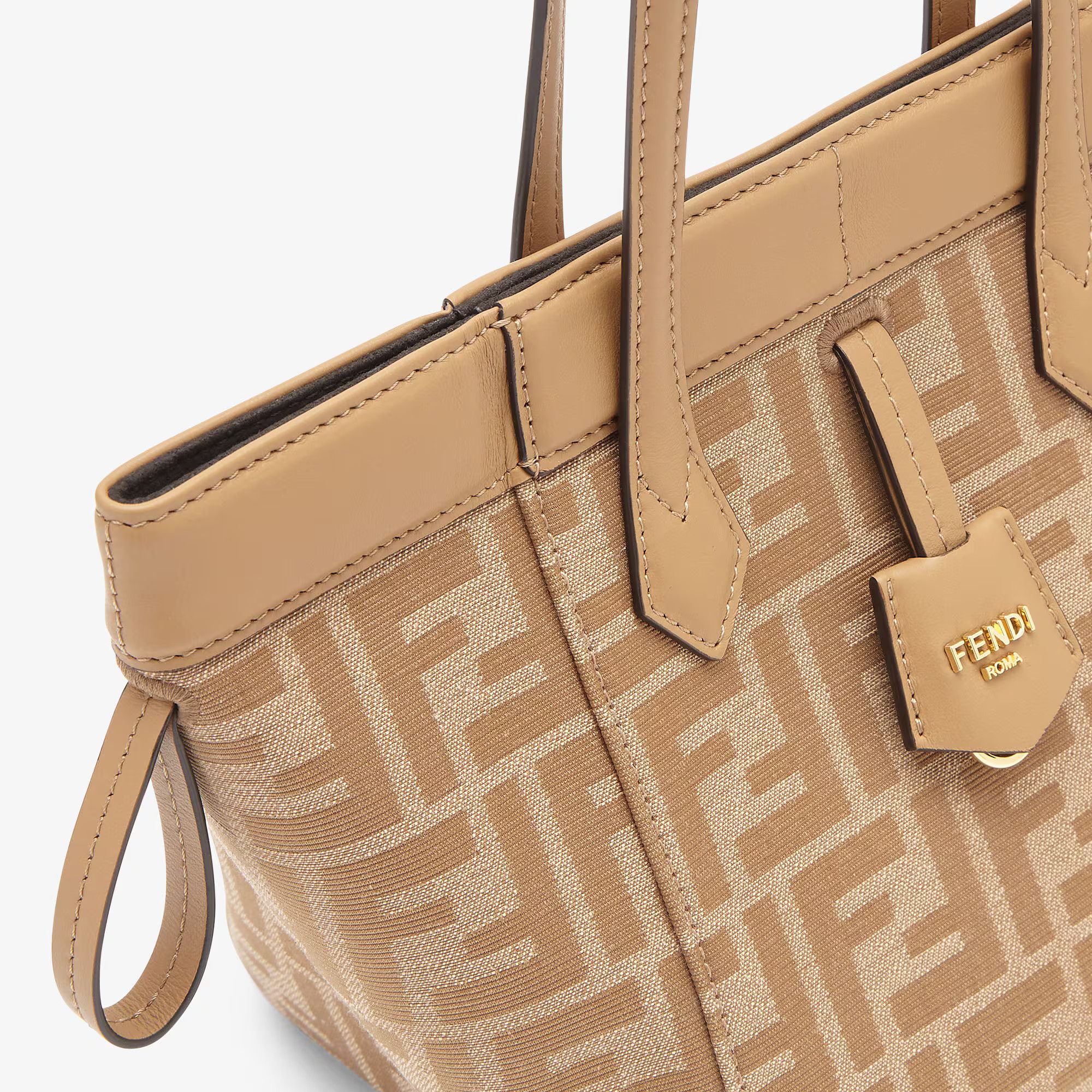 Fendi o1s1wg111225 Size: OS/Fendi Origami Mini in Beige Size ONE SIZE - 5 Thumbnail