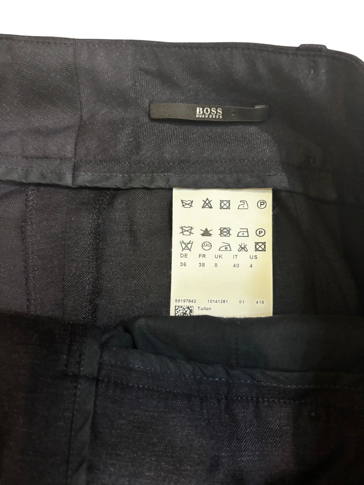 Hugo Boss Women’s dark dress Pants.wp778 Size 31" - 5 Thumbnail
