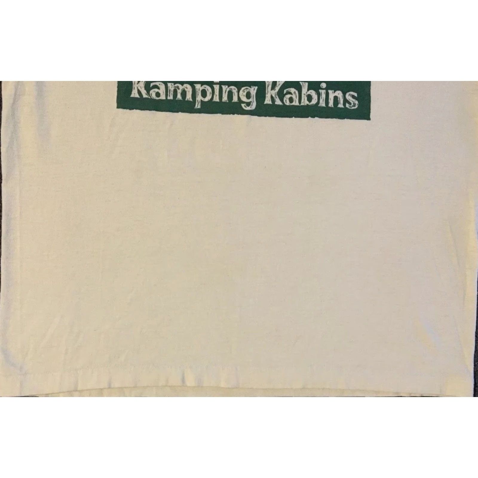 Vintage VINTAGE KOA Kamping Kabins Shirt M USA Beige 80s 90s Grunge Camping Hiking Sun Palm Trees Beach Basic Tee Mens Size US M / EU 48-50 / 2 - 4 Thumbnail