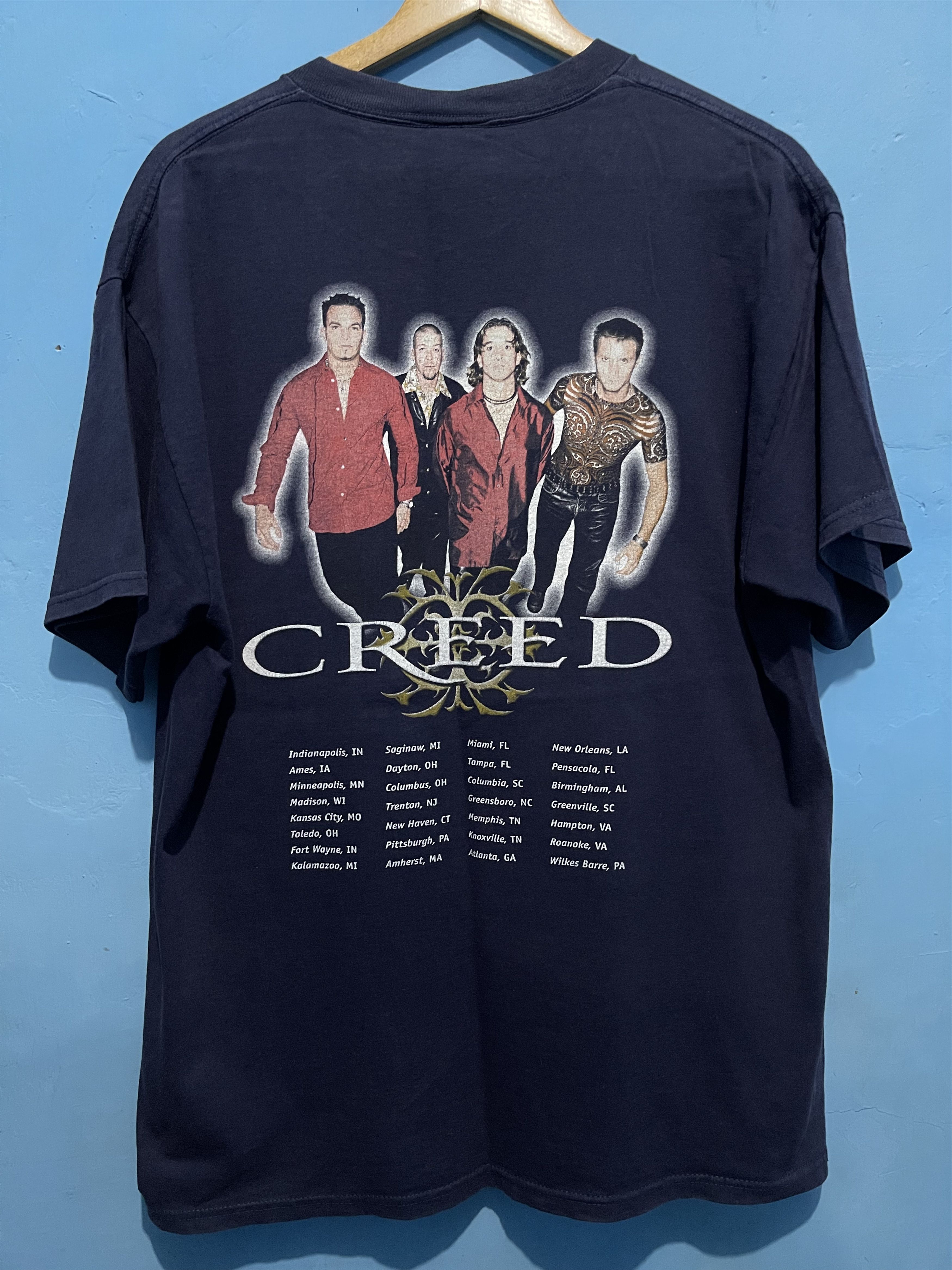 Band Tees Creed Stone Temple Pilots Candlebox Chevelle Silverchair Size US L / EU 52-54 / 3 - 6 Thumbnail