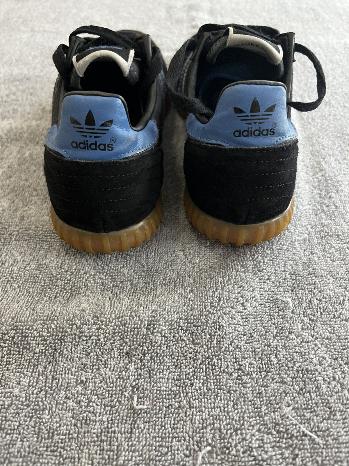 Adidas ADIDAS INDOOR SUPER Black, Royal & matte Silver Size US 5 / EU 37 - 2 Thumbnail
