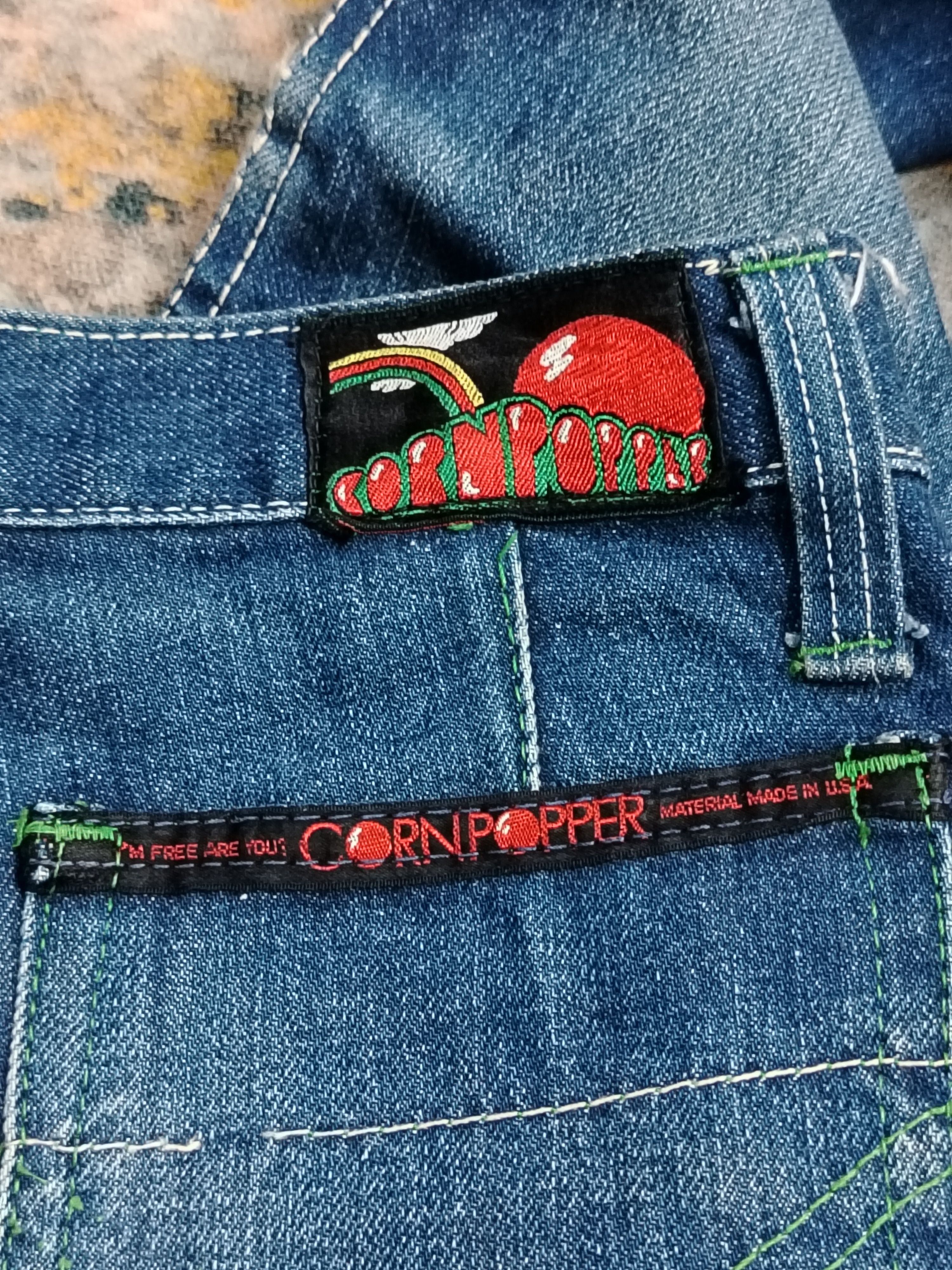 Vintage Vintage 70s Corn Popper bell bottom jeans Size 28" / US 6 / IT 42 - 6 Thumbnail