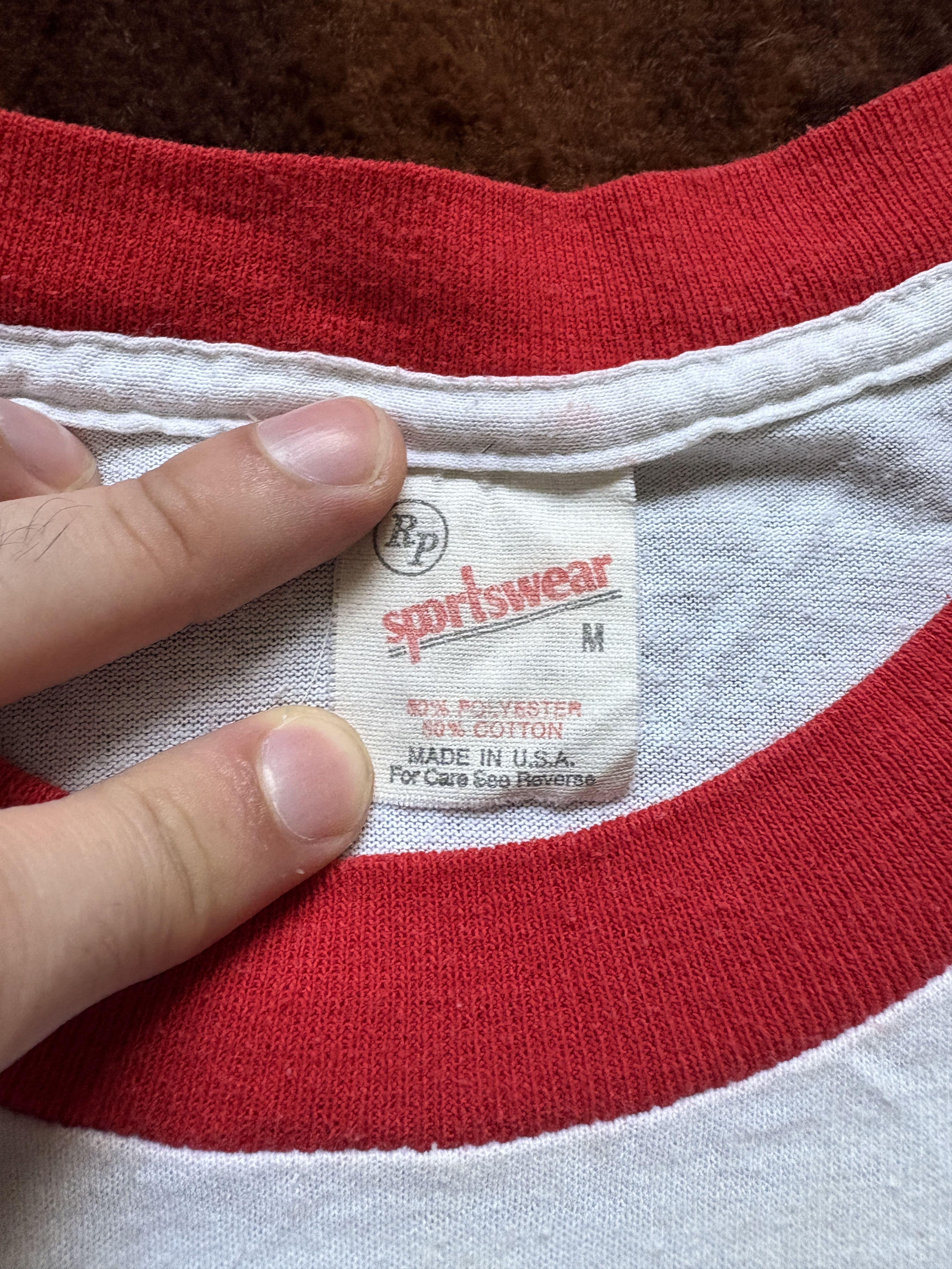 Vintage Vintage 70s Pirate Ringer Tee Size US S / EU 44-46 / 1 - 2 Thumbnail