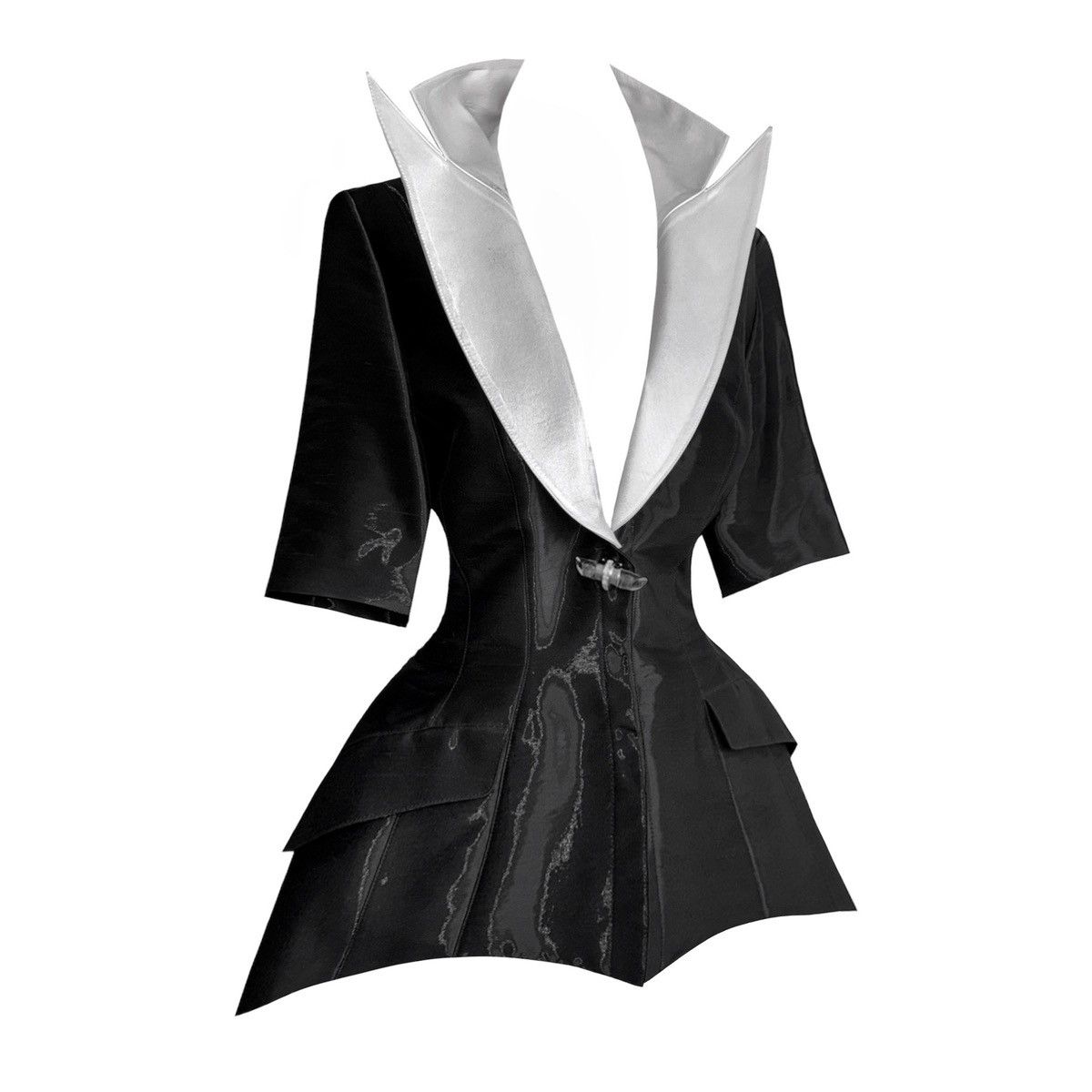 Thierry Mugler Thierry Mugler silk jacket Size M / US 6-8 / IT 42-44 - 1 Thumbnail