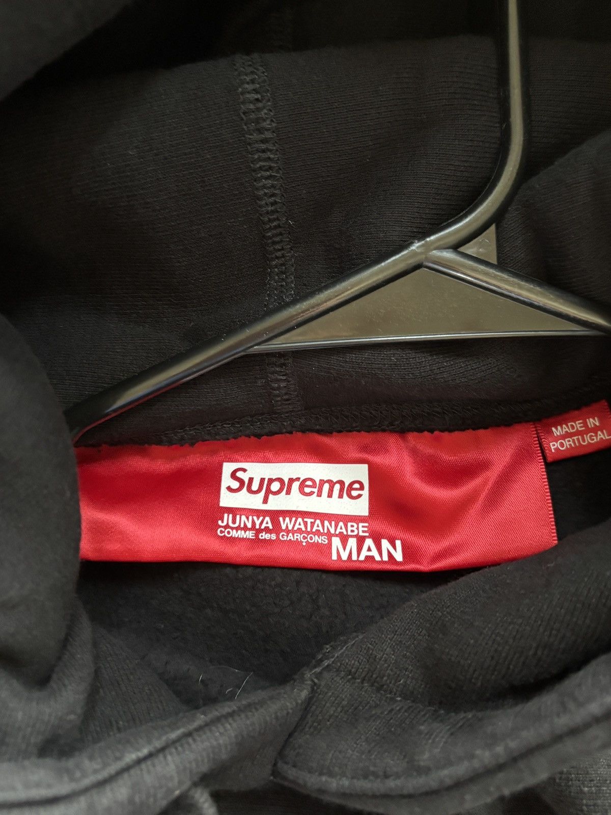 Comme des Garcons × Junya Watanabe × Supreme Junya / comme Supreme black hoodie Size US S / EU 44-46 / 1 - 3 Thumbnail