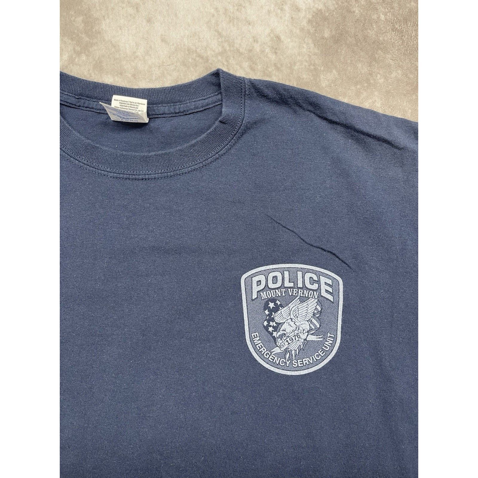 Other Mount Vernon NY Police ESU Lenco BearCat T-Shirt XL 1976 Tac Size US XL / EU 56 / 4 - 2 Thumbnail