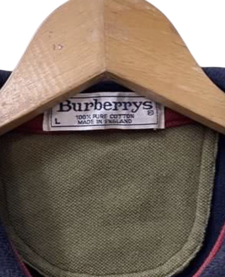Burberry Rare Vintage Burberrys Colour Block Polo Tshirt Size US M / EU 48-50 / 2 - 5 Thumbnail