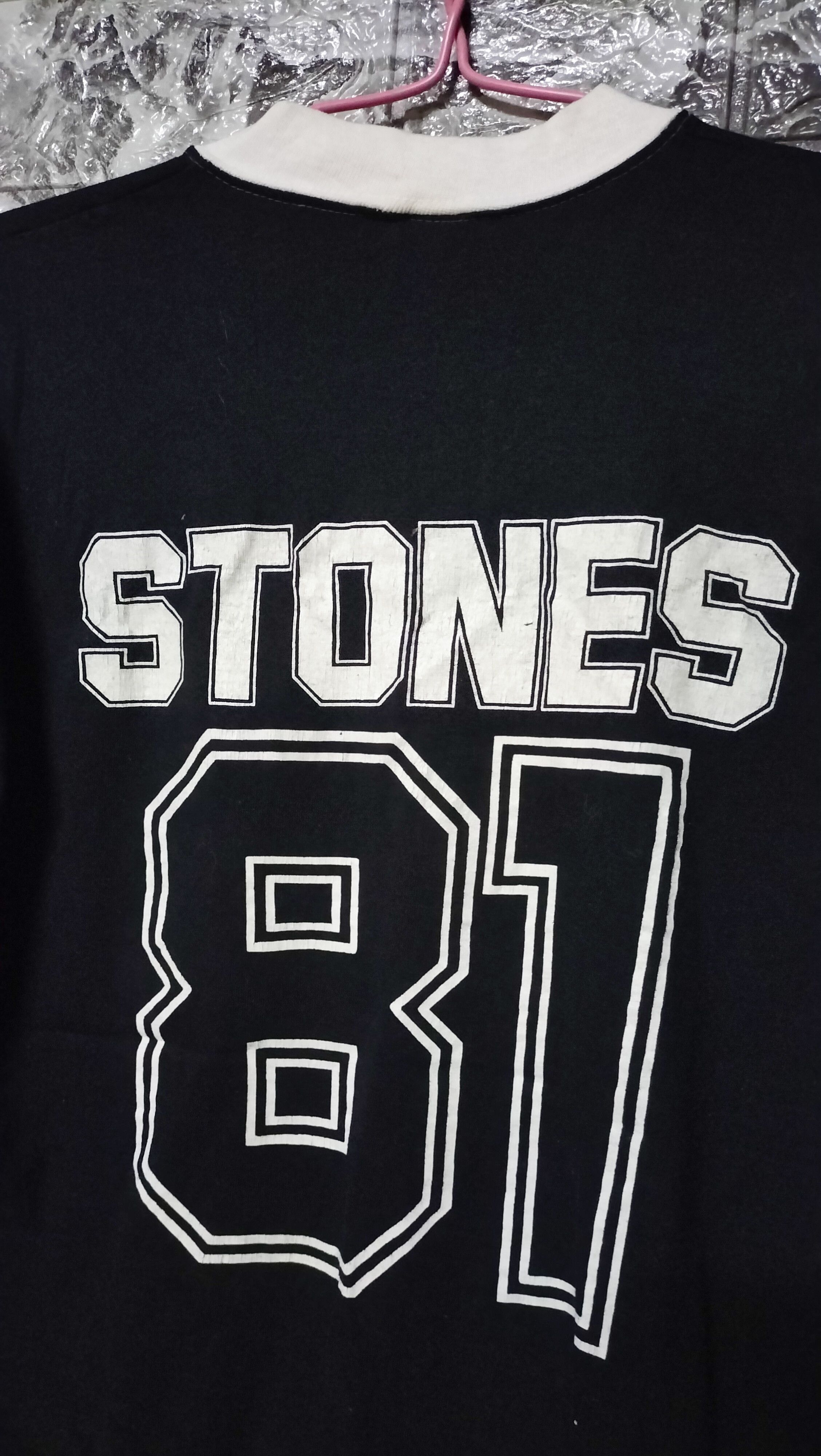 Band Tees Vintage 80s The Rolling Stones 1981 Tour Tee Rock n Roll Size US M / EU 48-50 / 2 - 3 Thumbnail