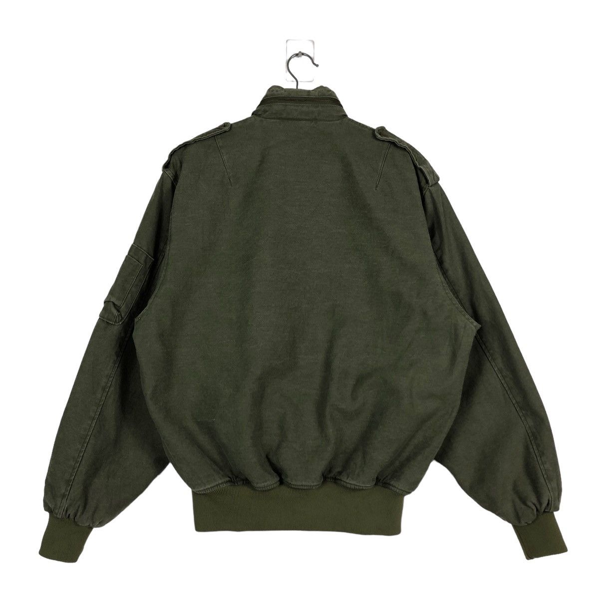 Japanese Brand 🔥90’s Vintage Bomber Jacket Riot Riot Ruck Dam Sugar Cane Size US L / EU 52-54 / 3 - 7 Thumbnail