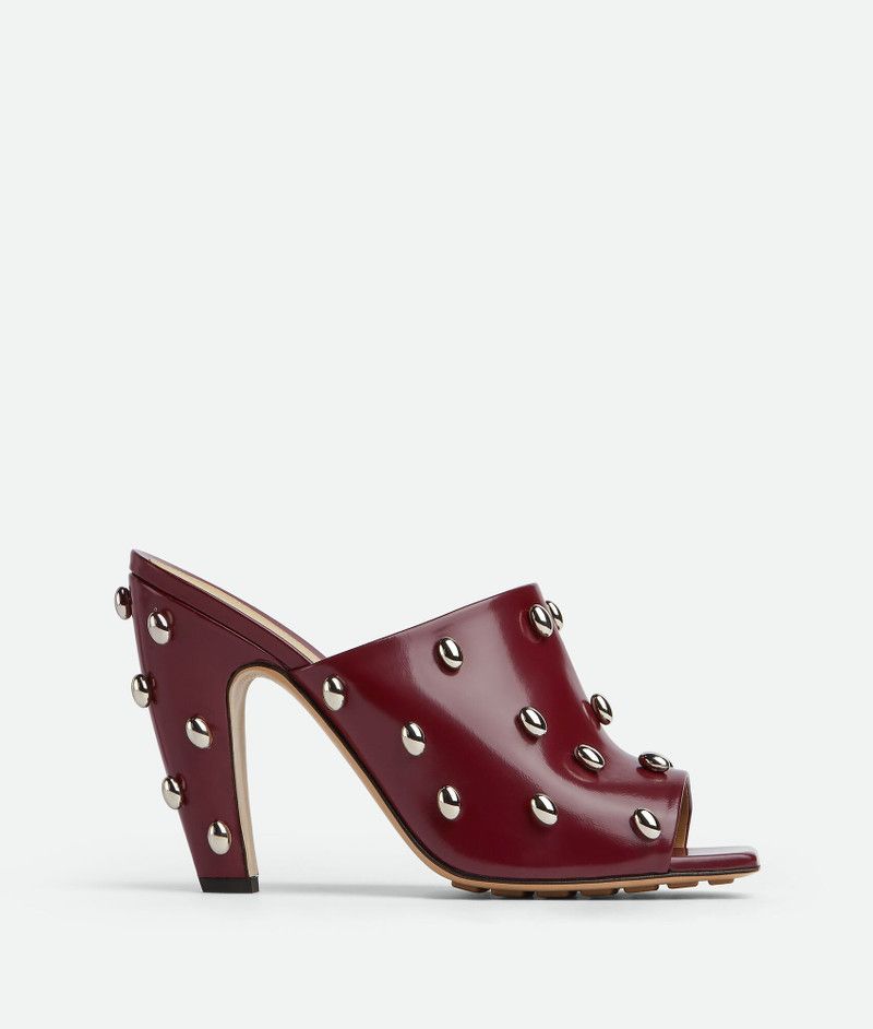 Bottega Veneta o1n1vont1125 Canalazzo Mule in Merlot Size US 8.5 / IT 38.5 - 1 Thumbnail