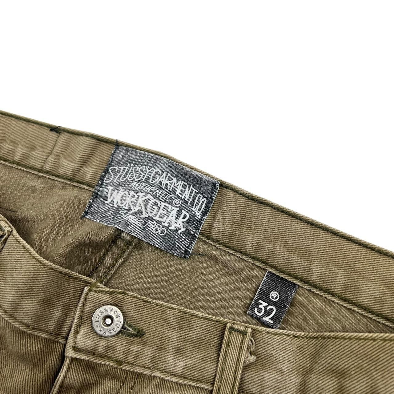 Stussy Vintage Stussy Tan Workwear Jeans - Waist: 32” Size US 32 / EU 48 - 6 Thumbnail