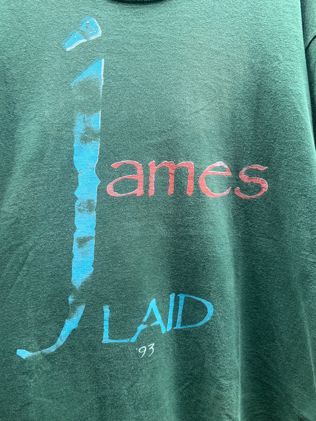 Band Tees Vintage 1993 James Laid Tour Shirt, Oasis, The Stone Roses Size US XL / EU 56 / 4 - 5 Thumbnail