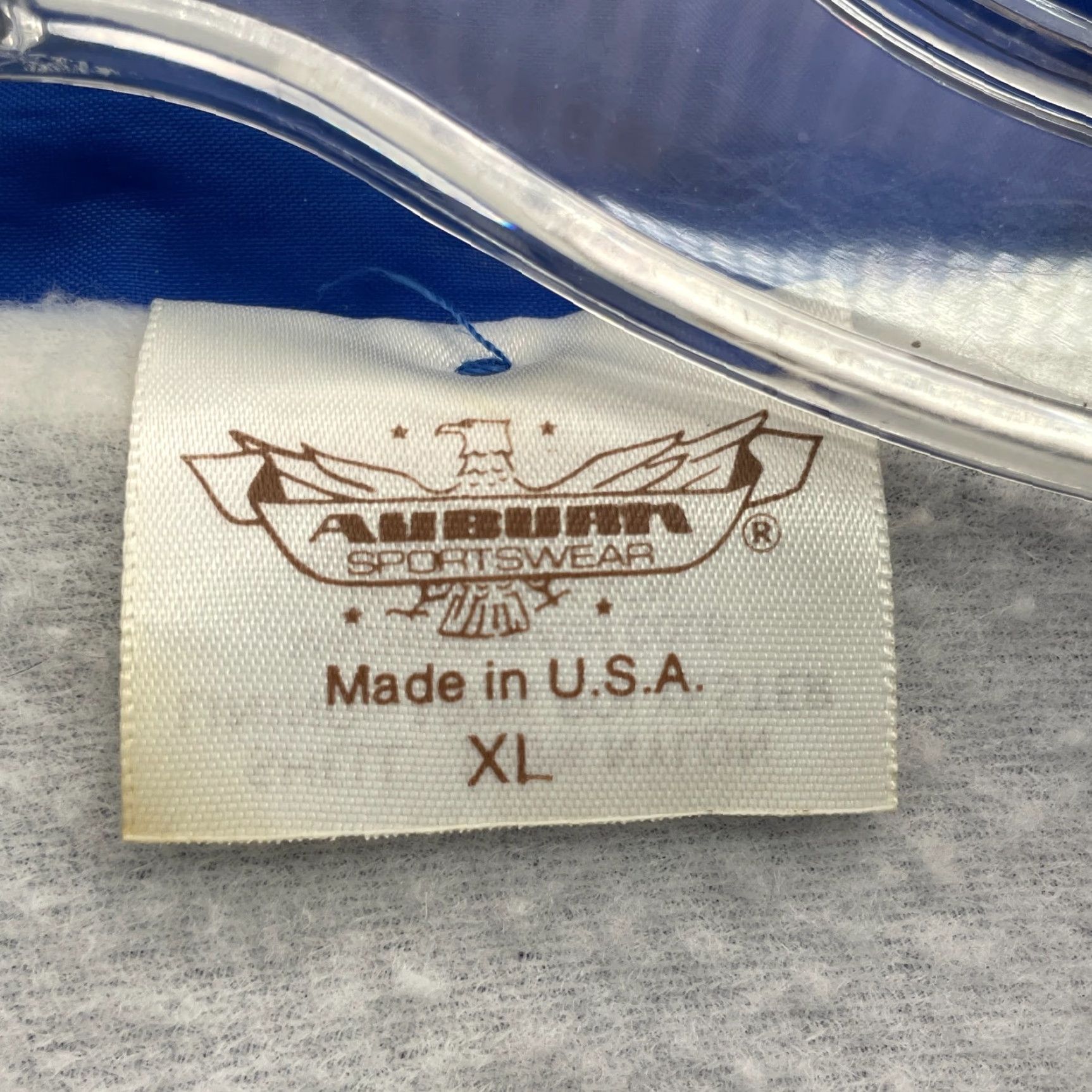 Coach VINTAGE Auburn Sportswear Coach Jacket Mens Extra Large Blue USA Made Cooper Tires Size US XL / EU 56 / 4 - 6 Thumbnail