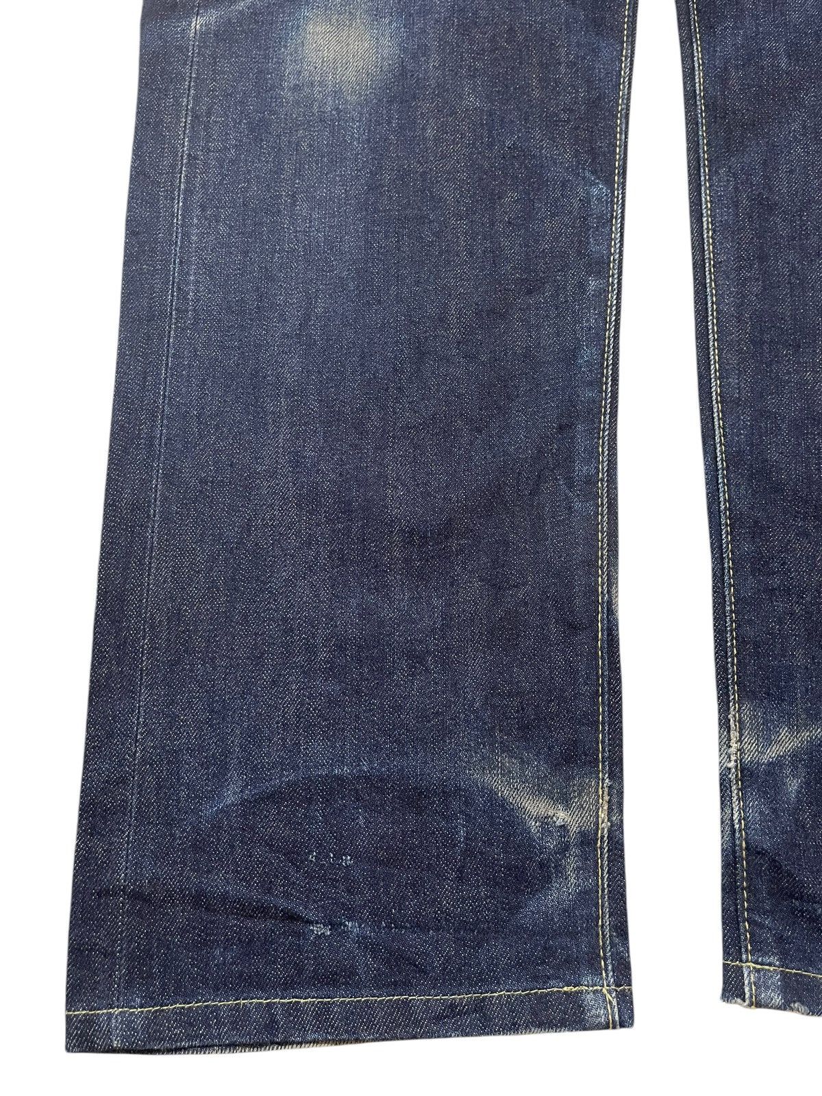 Uniqlo Vintage Japanese Uniqlo Selvedge Blue Faded Wash Style Jeans Size US 34 / EU 50 - 8 Thumbnail