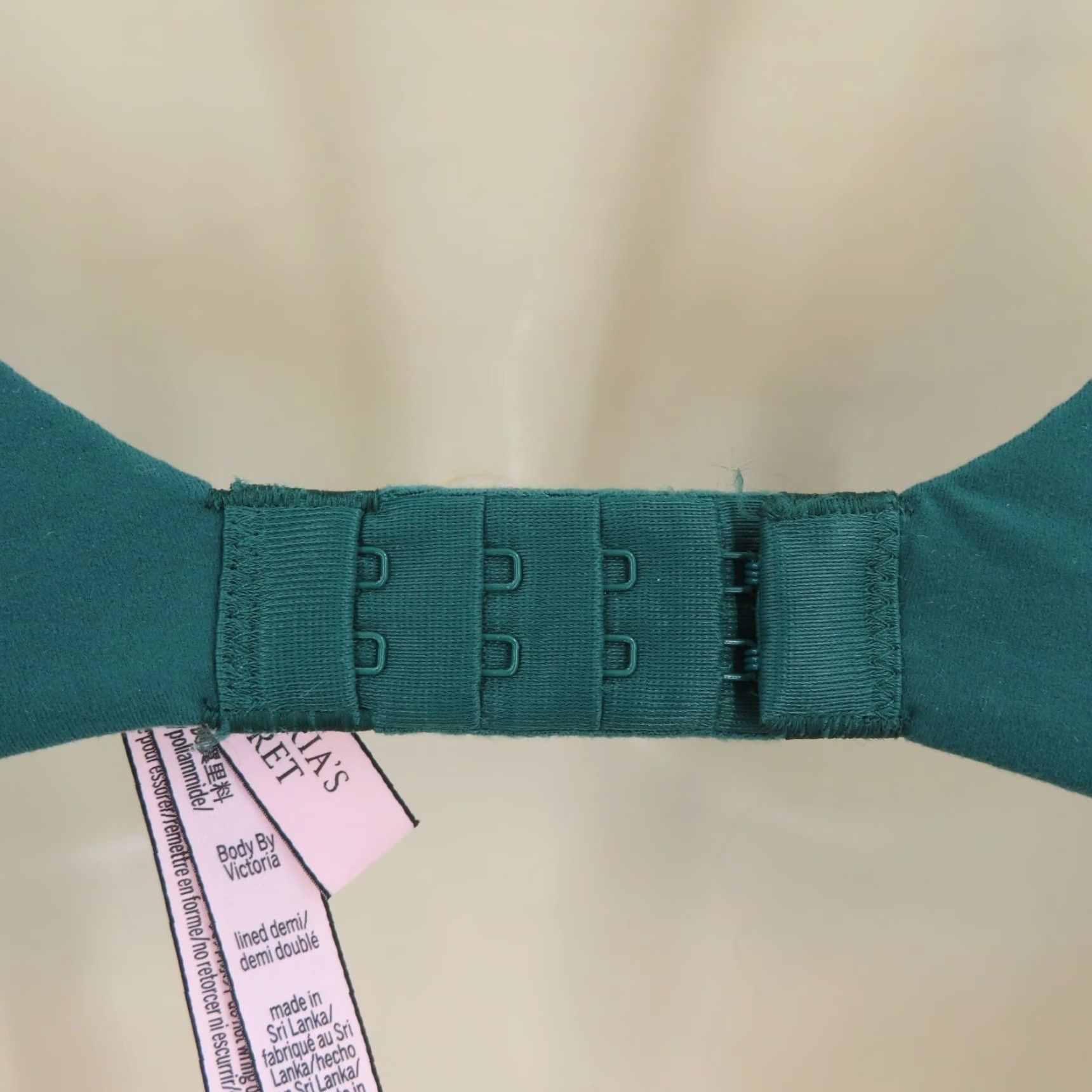 Victoria's Secret Victoria's Secret Body By Victoria Lined Demi Bra 32D Green Underwire Bow Size ONE SIZE - 7 Thumbnail