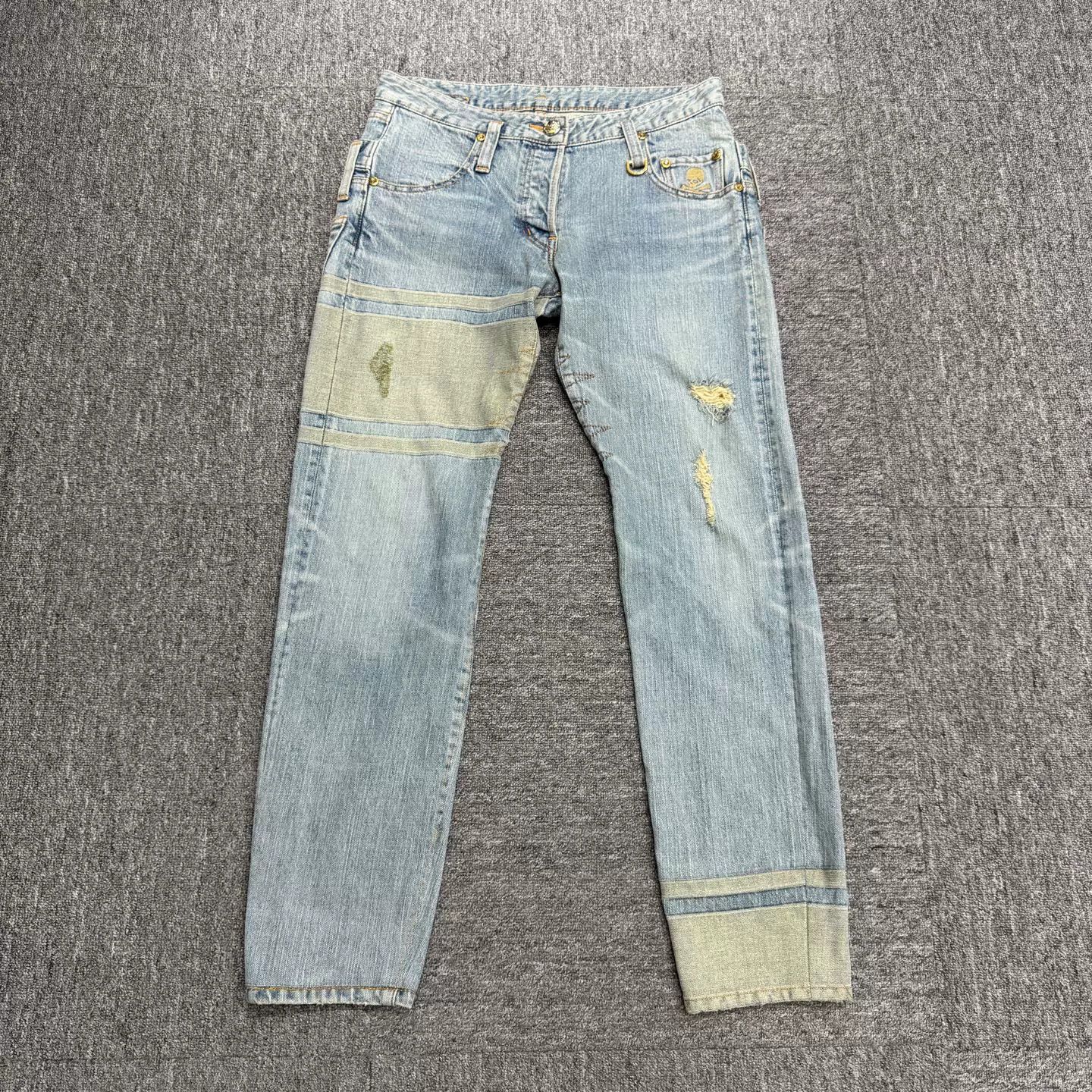 Mastermind Japan MasterMind Japan 10th Anniversary Washed Jeans Size US 26 / EU 42 - 1 Thumbnail