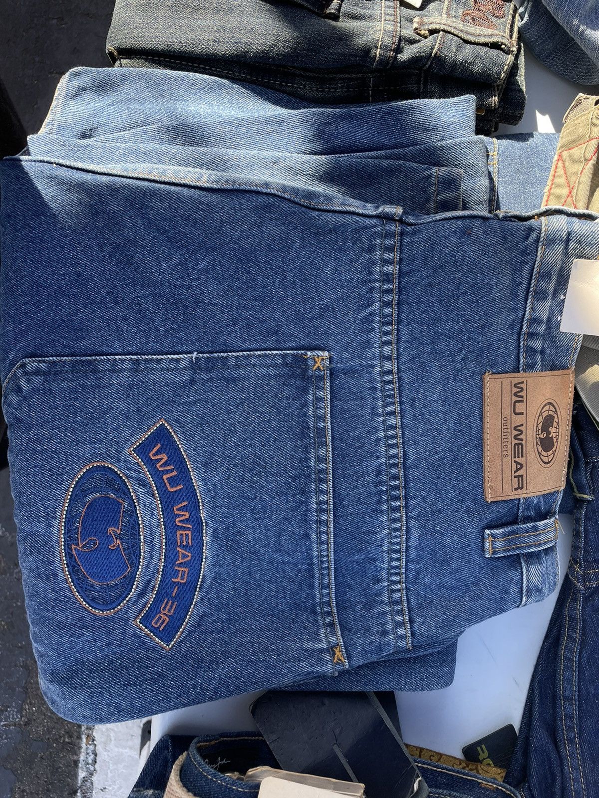 JNCO × Wu-Tang Clan Vintage Wu wear Jeans Size US 34 / EU 50 - 10 Thumbnail